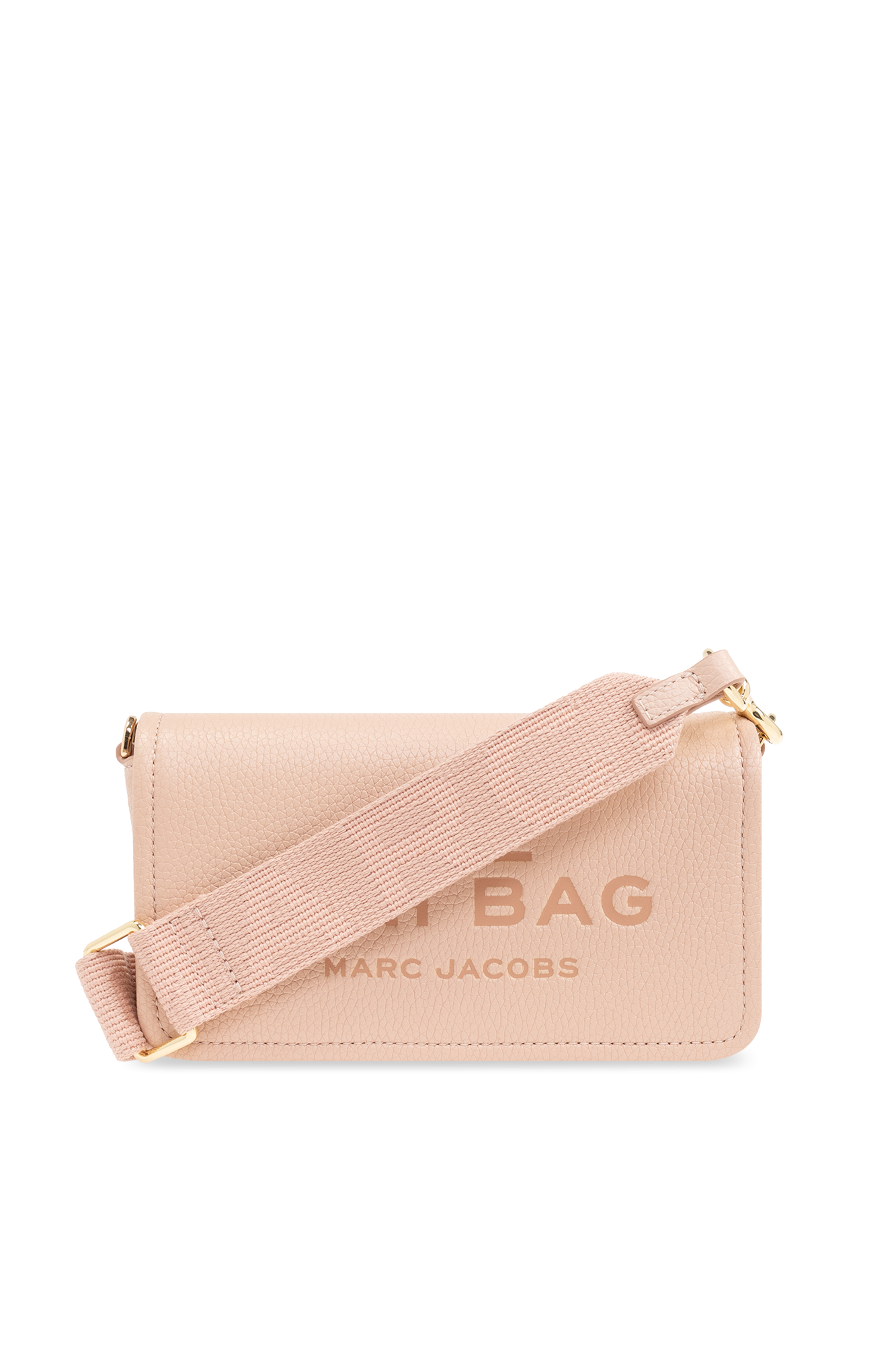 Marc Jacobs Skórzana Torba Na Ramię ‘The Mini Bag’, Kobiety, Różowy