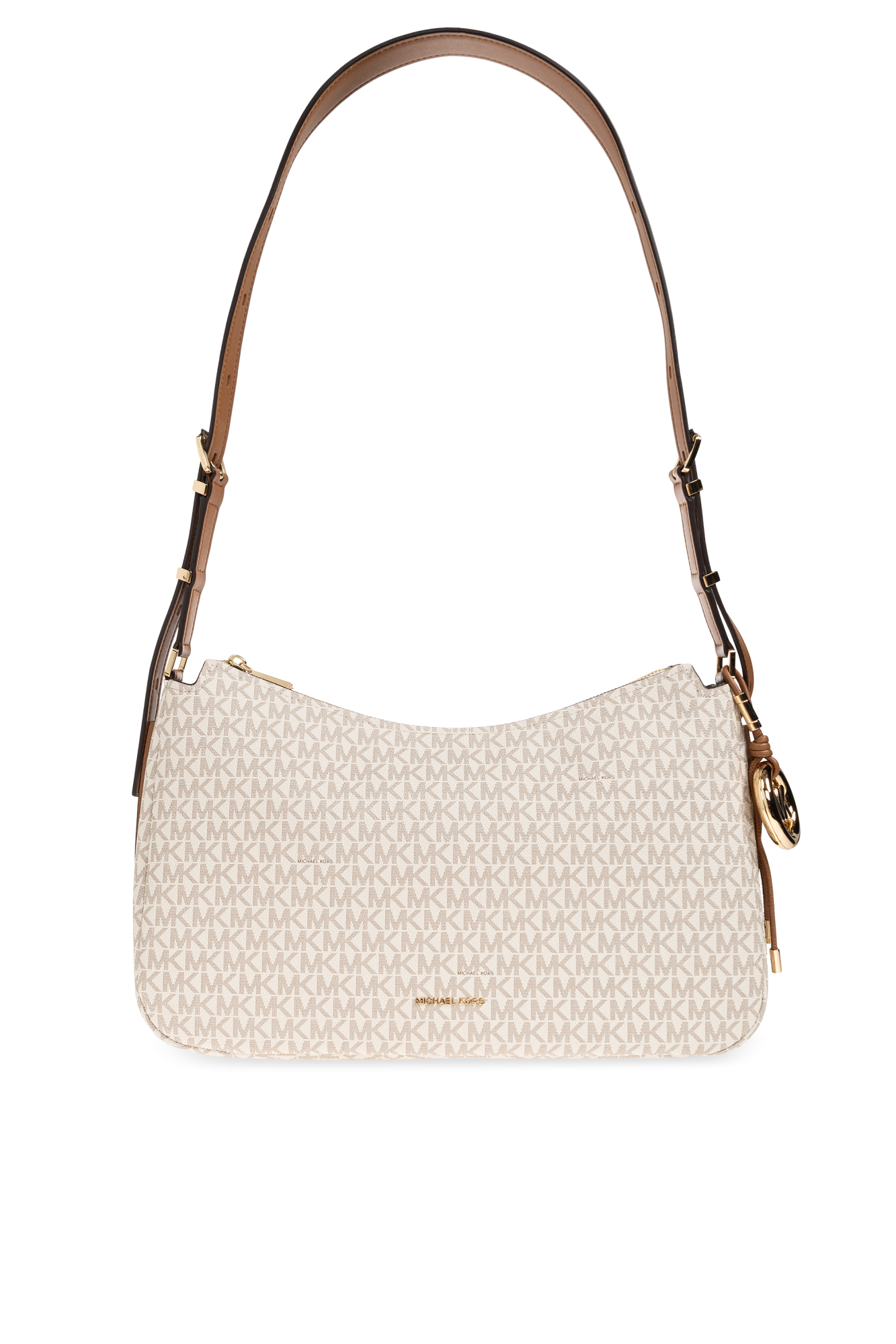 Michael Michael Kors Torba Na Ramię `Nolita`, Kobiety, Kremowy