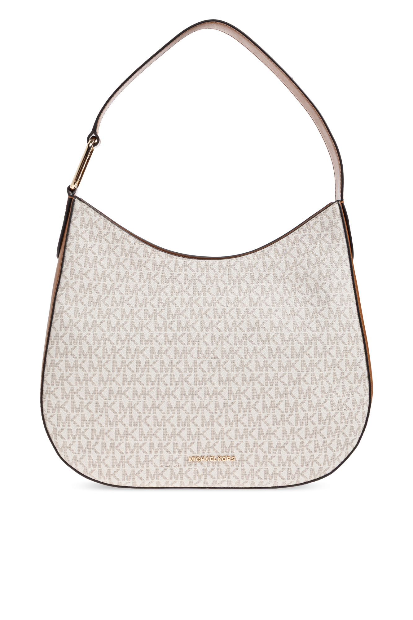 Michael Michael Kors Torba Na Ramię Z Monogramem, Kobiety, Biały
