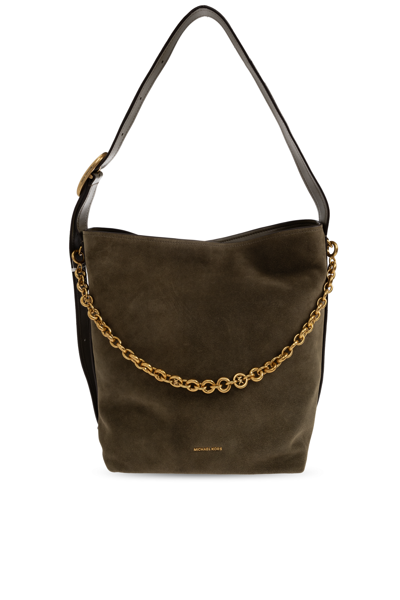 Michael Michael Kors Zamszowa Torba `Nolita`, Kobiety, Zielony
