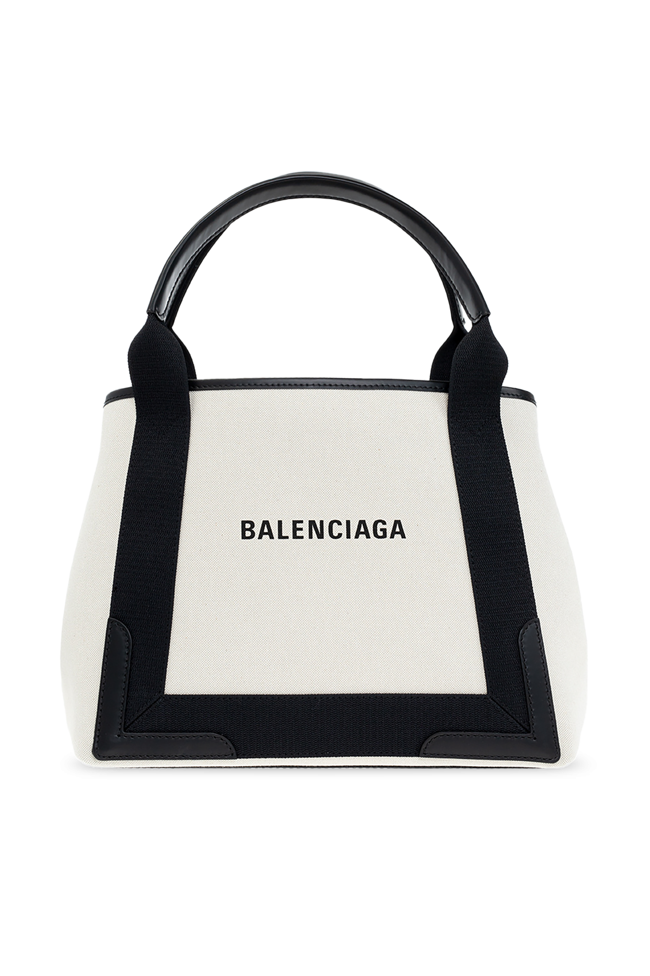 Balenciaga Torba Do Ręki  ‘Navy S Cabas’, Kobiety, Kremowy