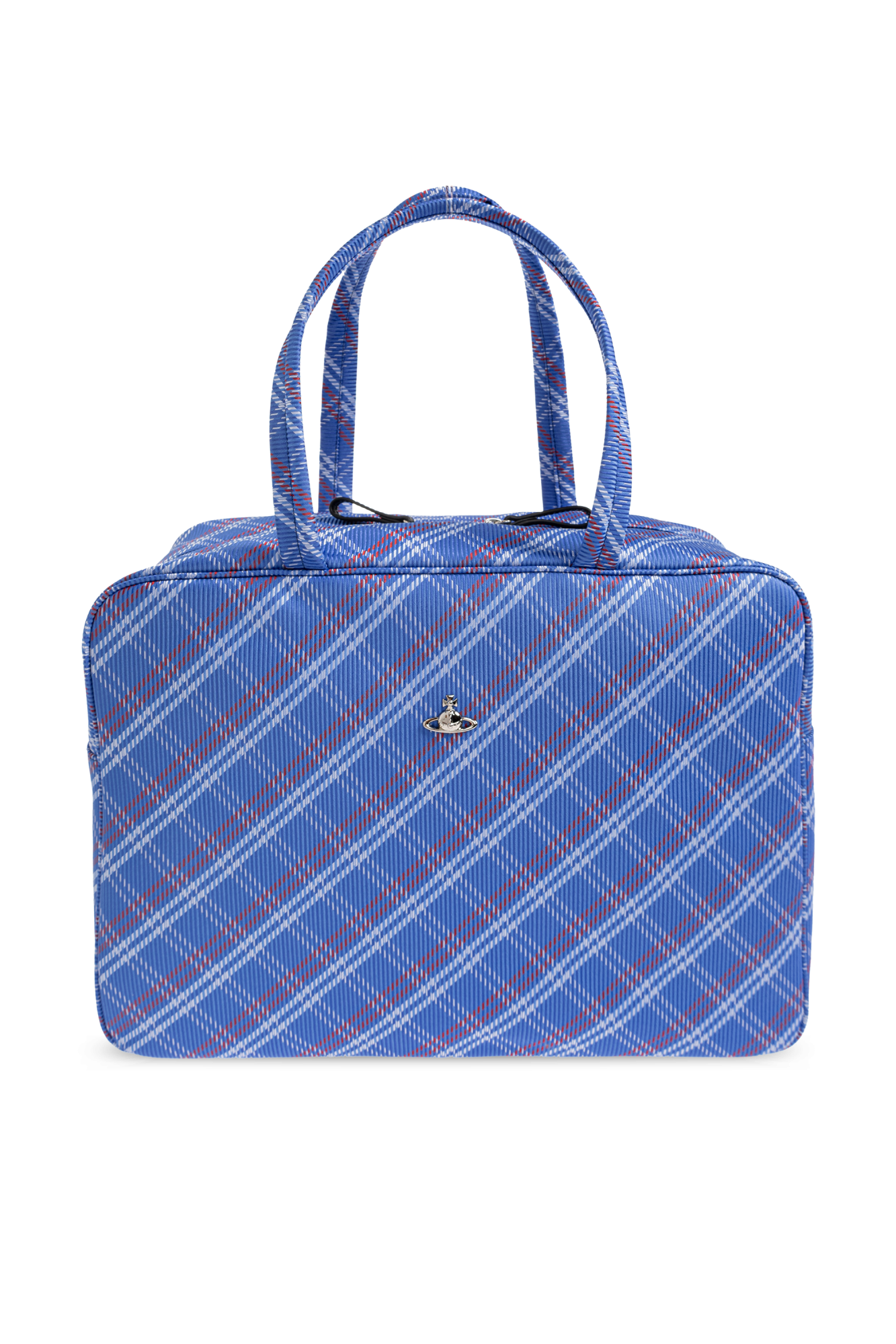 Vivienne Westwood Torba Podręczna ‘Jim’, Unisex, Niebieski