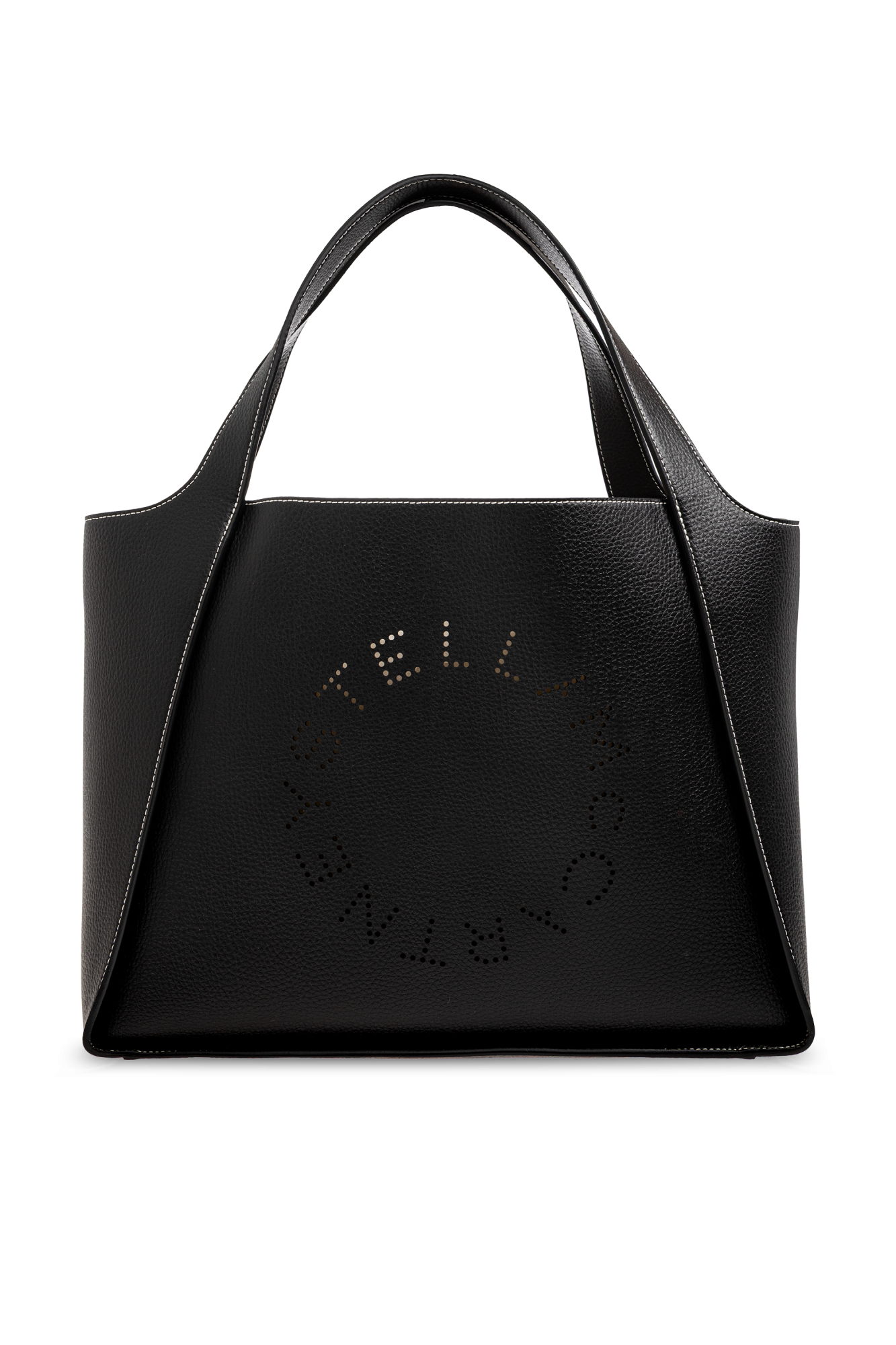 Stella McCartney Torba Z Logo, Kobiety, Czarny