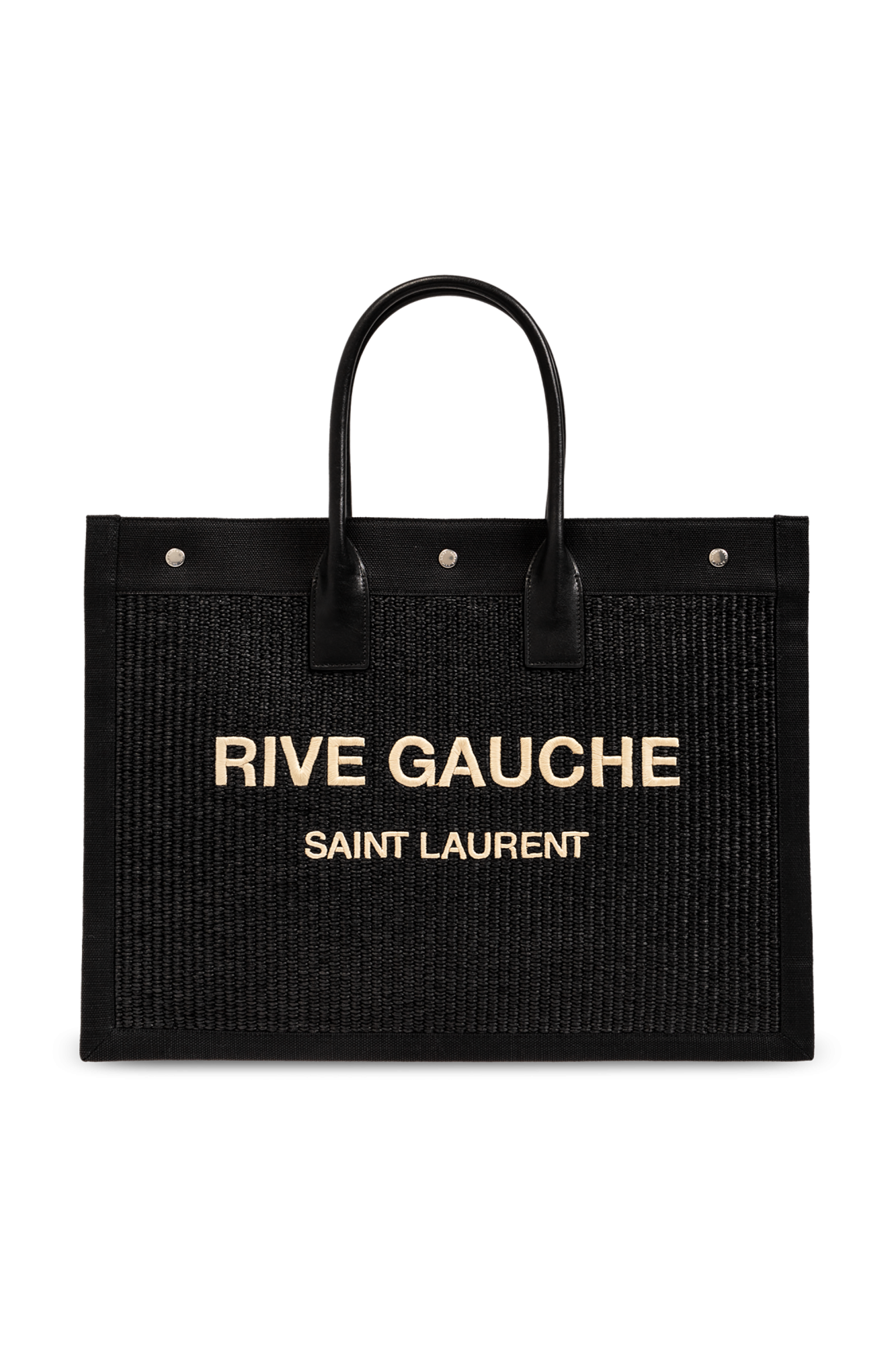Saint Laurent Torba ‘Noe Rive Gauche’ Typu ‘shopper’, Mężczyźni, Czarny