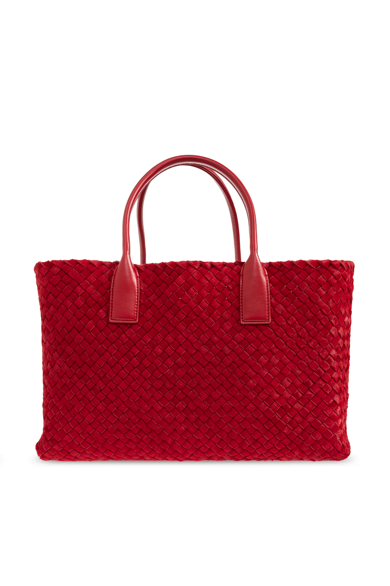 Bottega Veneta Torba `Caba`, Kobiety, Czerwony