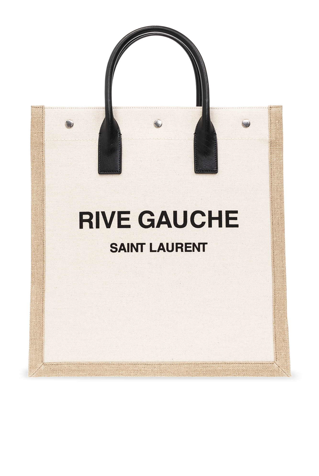 Saint Laurent Torba ‘Rive Gauche North/South’, Mężczyźni, Kremowy