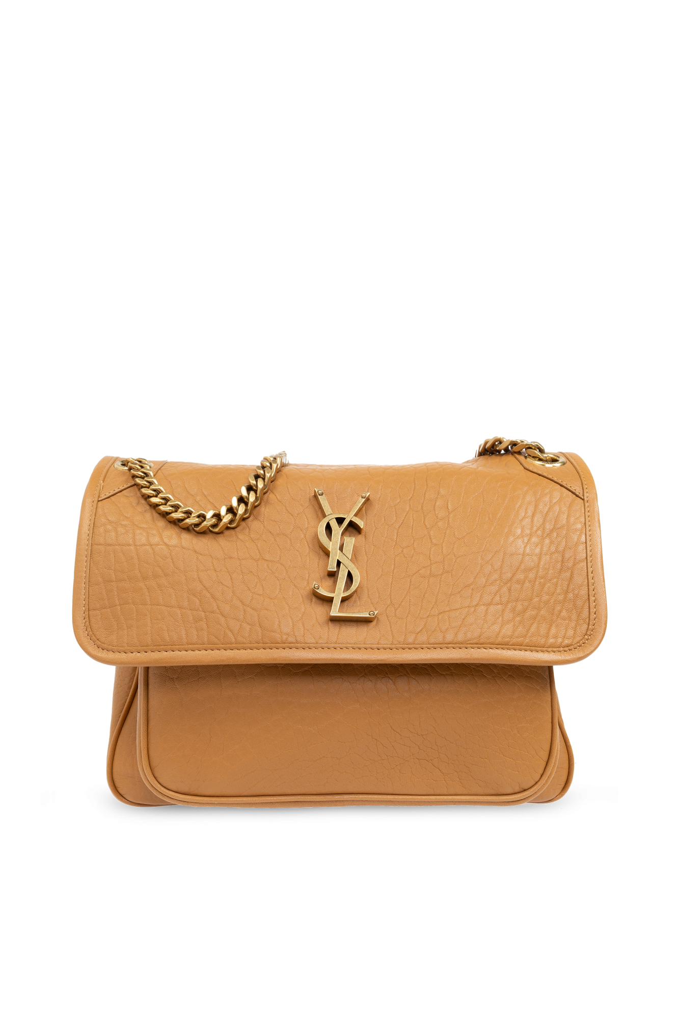Saint Laurent Torba Na Ramię ‘Niki Medium’, Kobiety, Brązowy