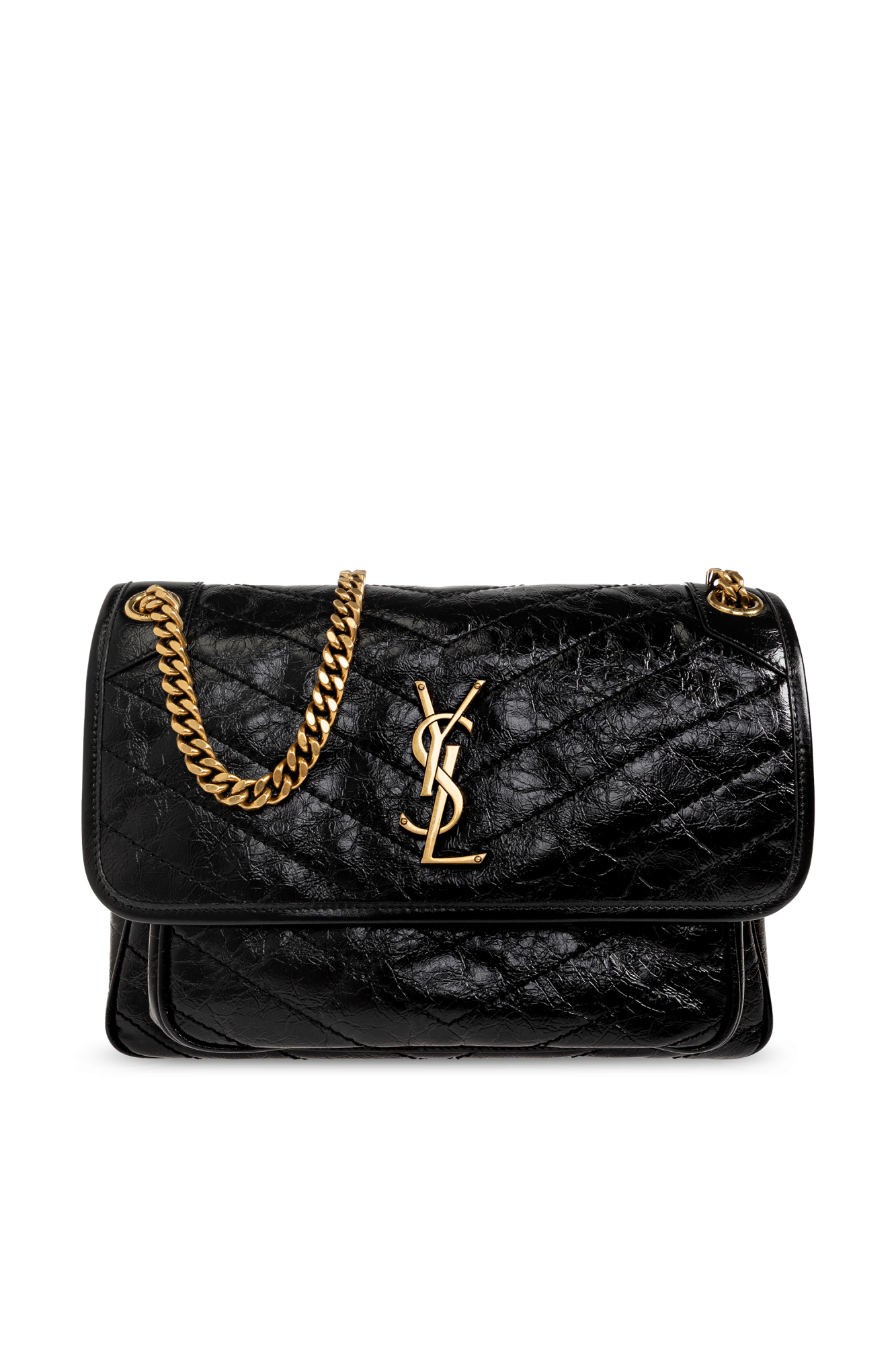 Saint Laurent Torba ‘Niki Medium’, Kobiety, Czarny
