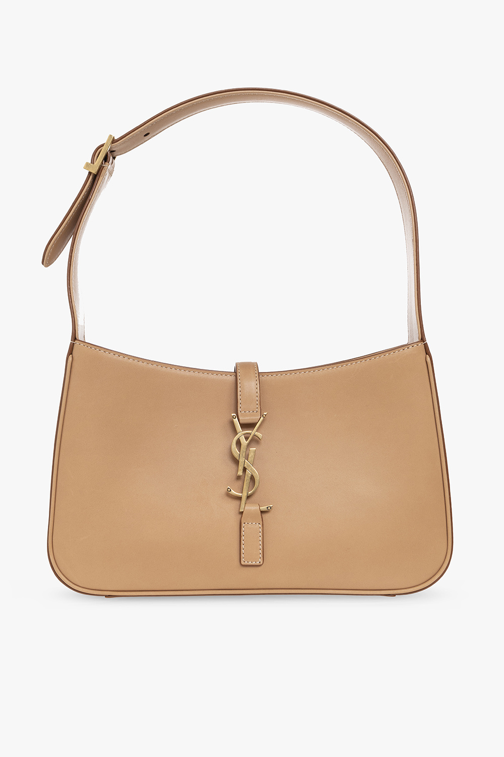 Saint Laurent Torba Na Ramię ‘Le 5 A 7’, Kobiety, Beżowy