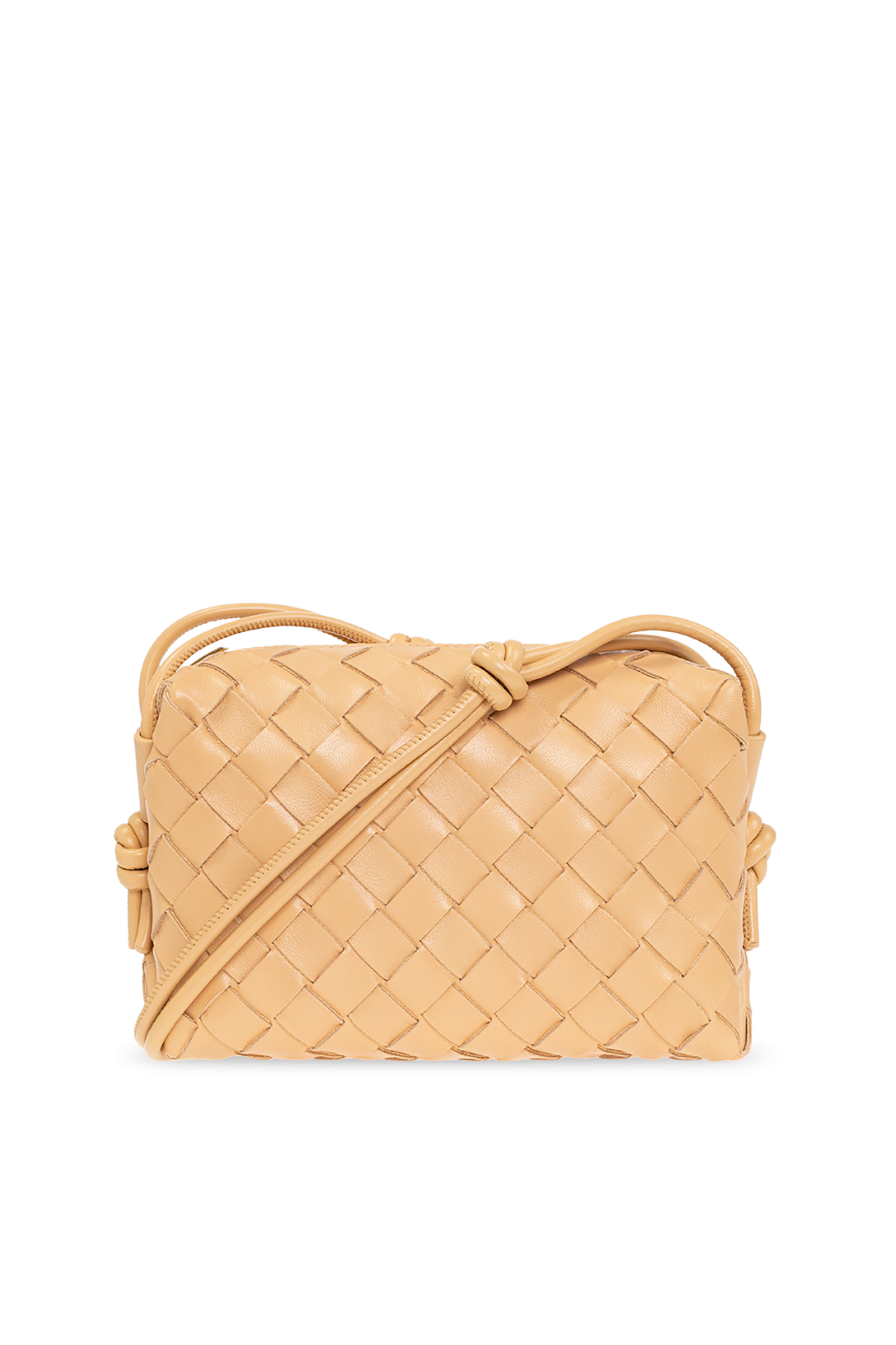 Bottega Veneta Torba Na Ramię ‘Loop Mini’, Kobiety, Beżowy