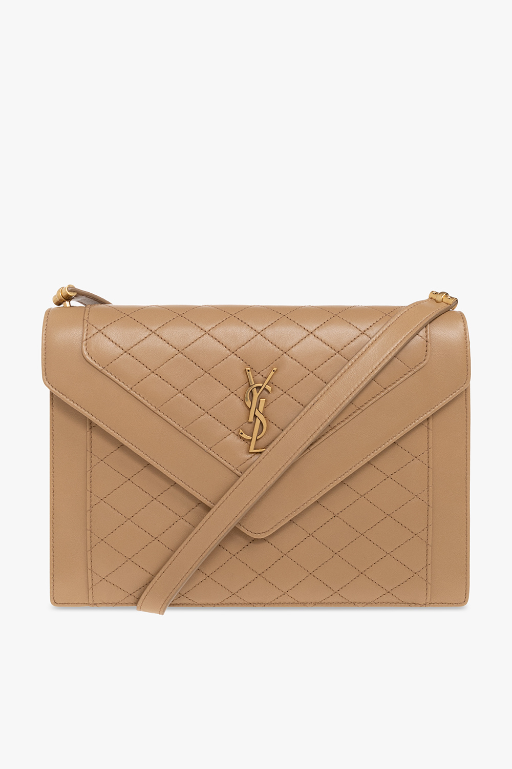 Saint Laurent Torba Na Ramię ‘Gaby’, Kobiety, Beżowy