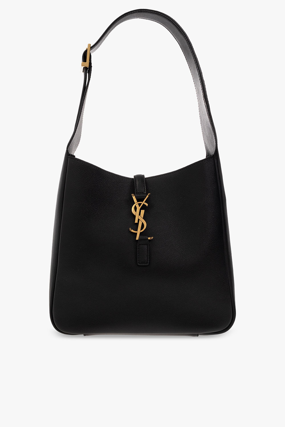 Saint Laurent Torba Na Ramię ‘Le 5 A 7’ Typu ‘hobo’, Kobiety, Czarny