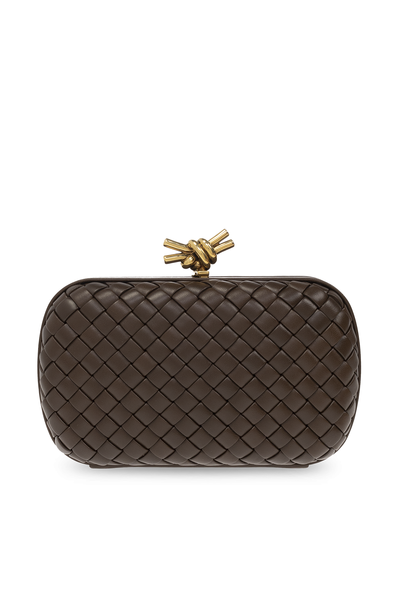 Bottega Veneta Kopertówka ‘Knot Small’, Kobiety, Brązowy