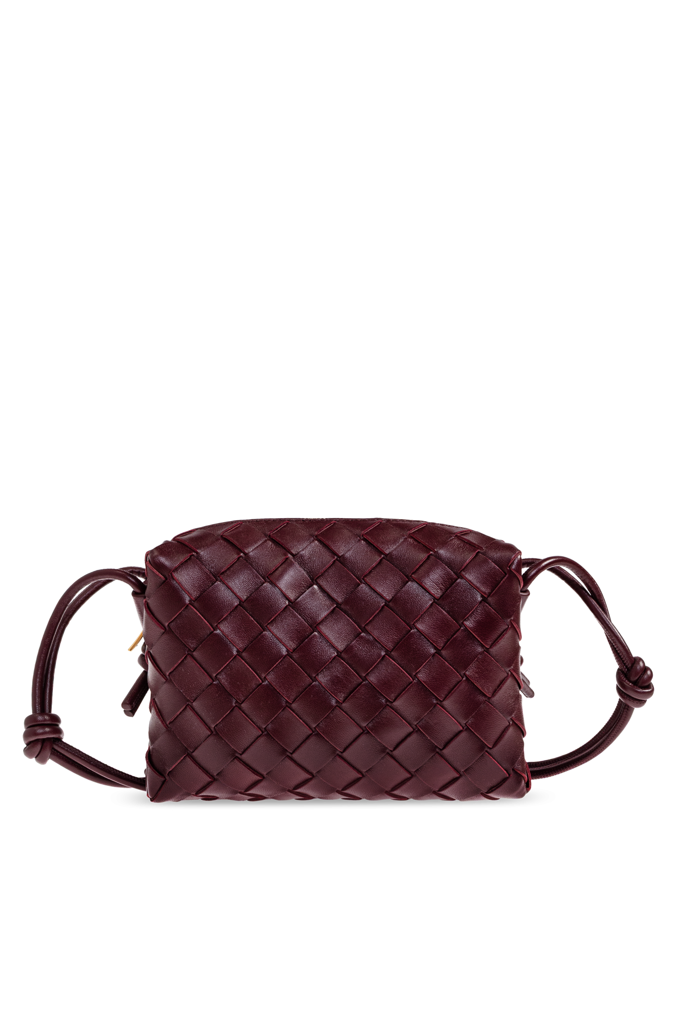 Bottega Veneta Torba Na Ramię `Loop Mini`, Kobiety, Bordo