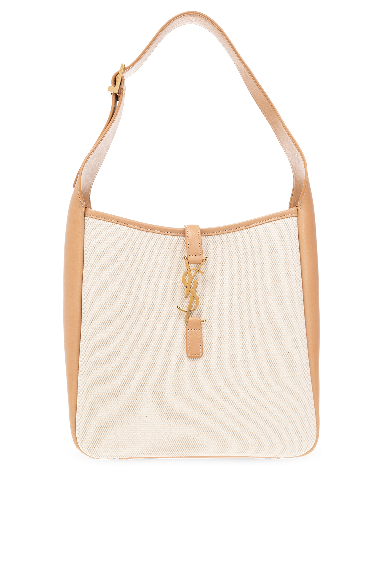 Saint Laurent Torba Na Ramię ‘LE 5  7 Small’, Kobiety, Kremowy