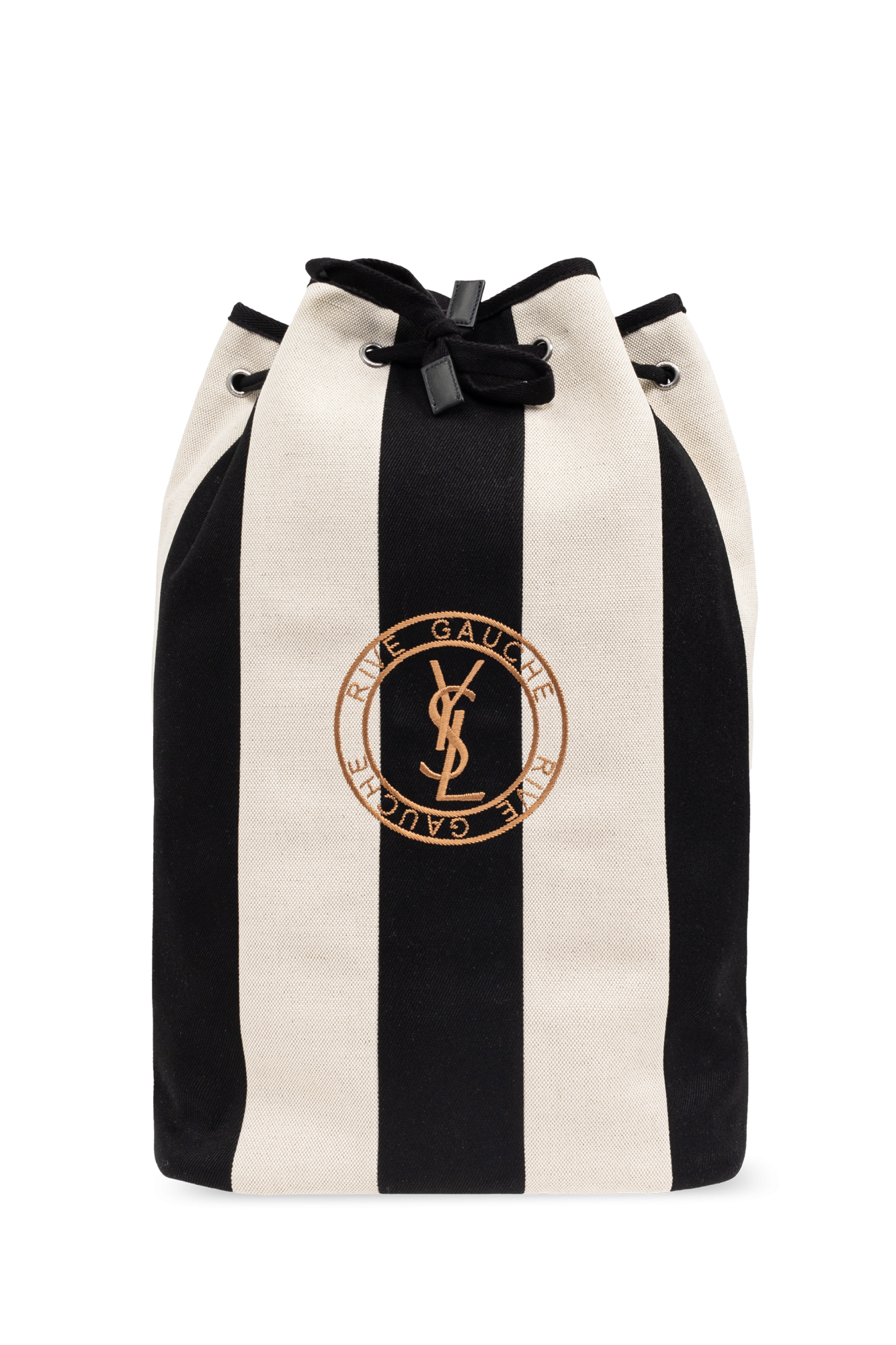 Saint Laurent Plecak `Rive Gauche`, Mężczyźni, Czarny