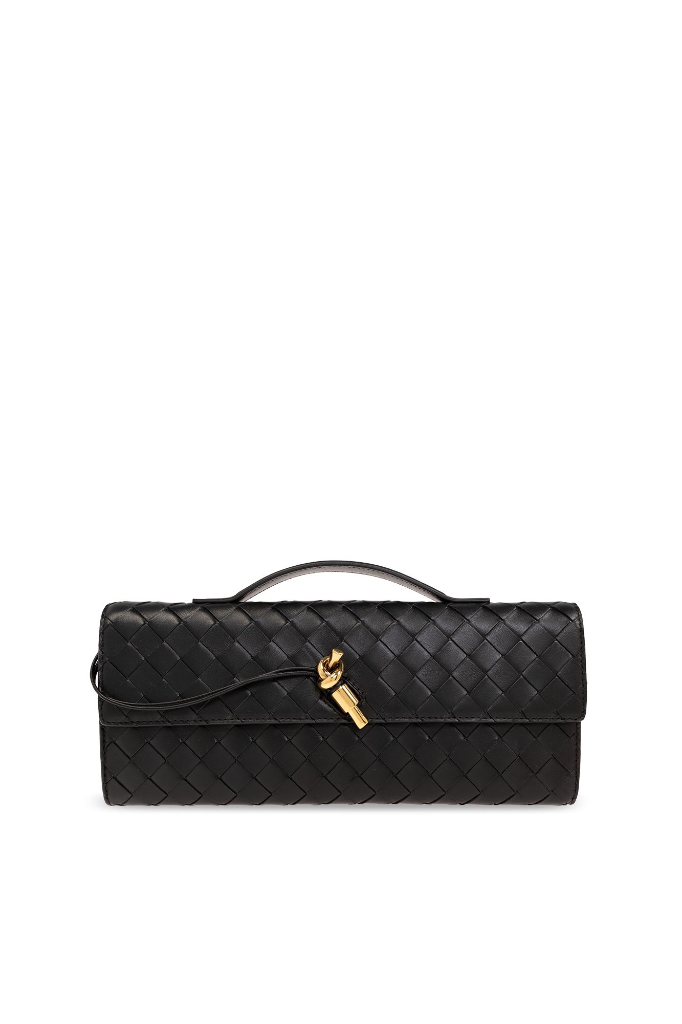 Bottega Veneta Kopertówka ‘Andiamo Small’, Kobiety, Czarny