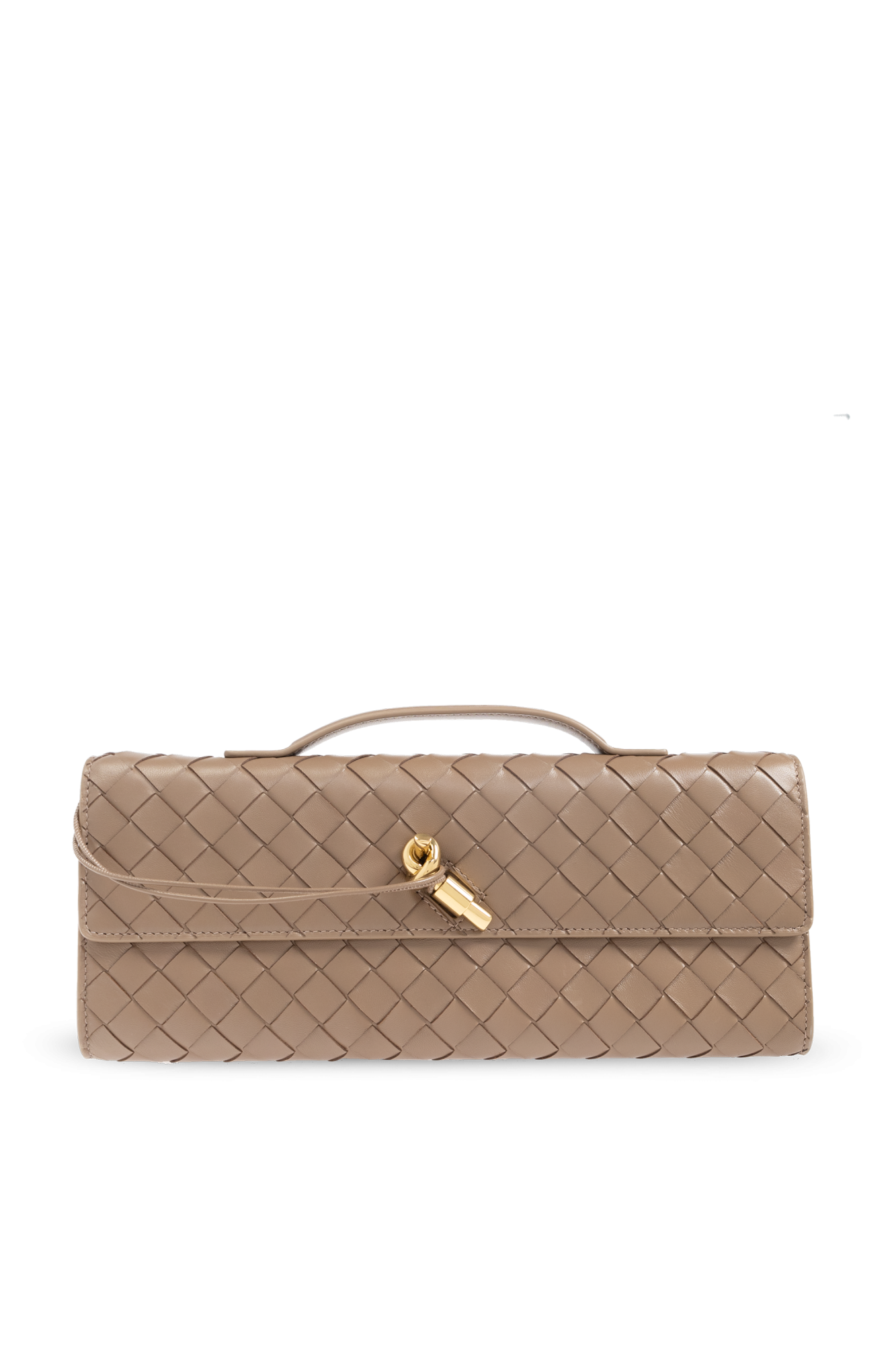Bottega Veneta Torba Do Ręki `Andiamo`, Kobiety, Brązowy