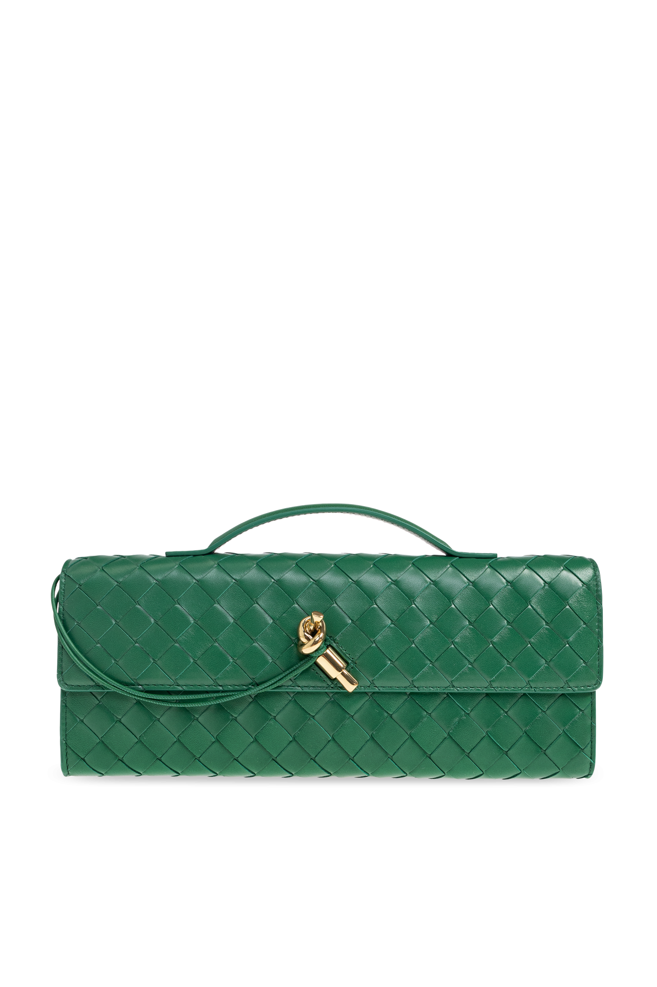 Bottega Veneta Kopertówka ‘Andiamo Small’, Kobiety, Zielony