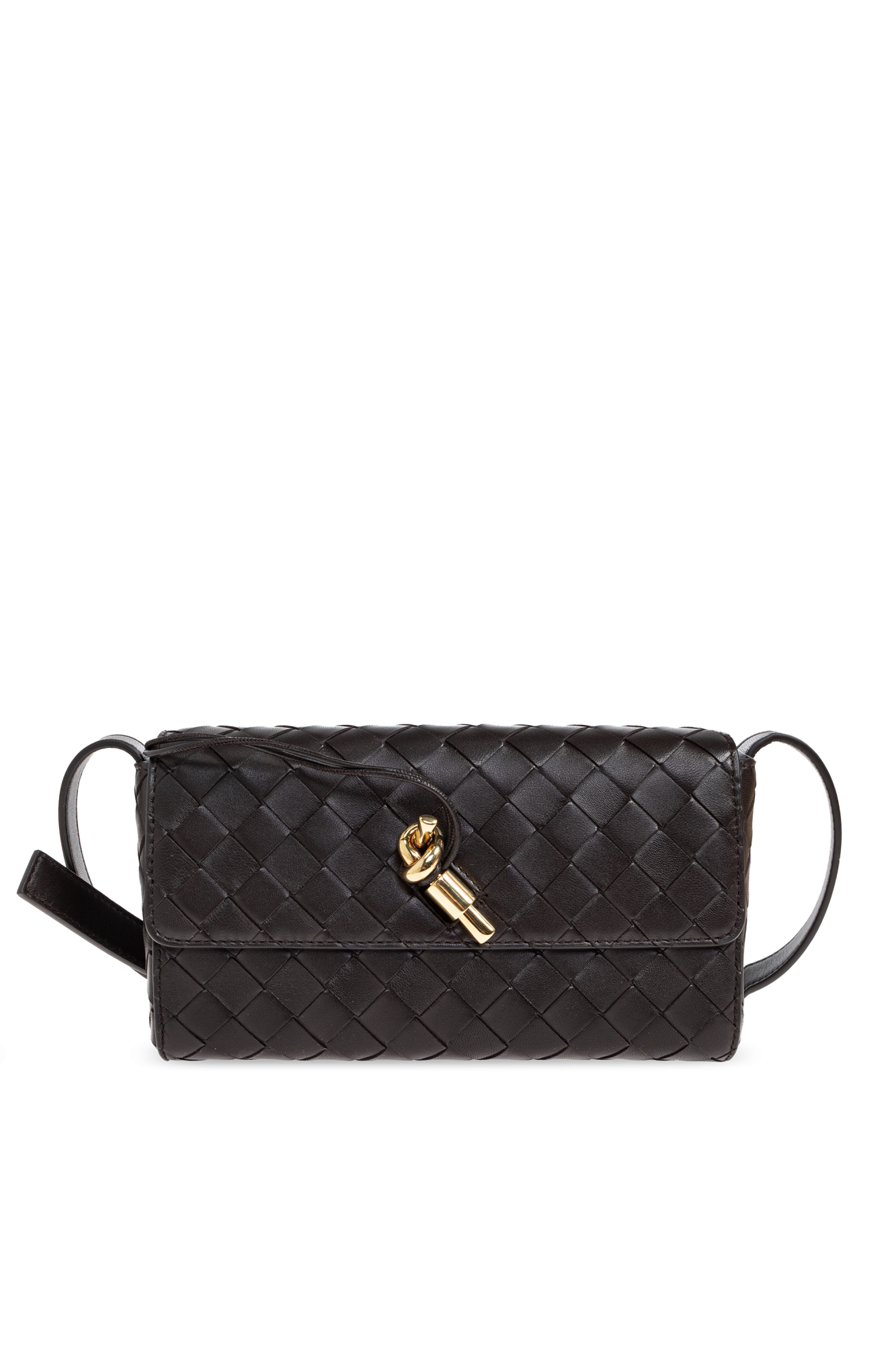 Bottega Veneta Torba Na Ramię ‘Andiamo Mini’, Kobiety, Brązowy