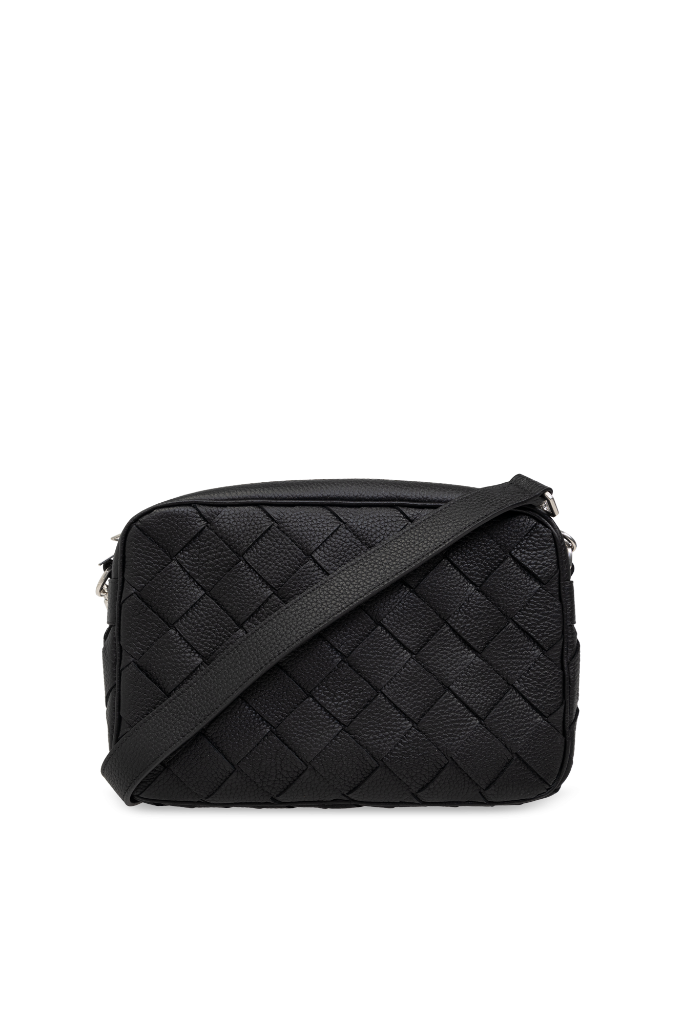 Bottega Veneta Torba Na Ramię, Mężczyźni, Czarny