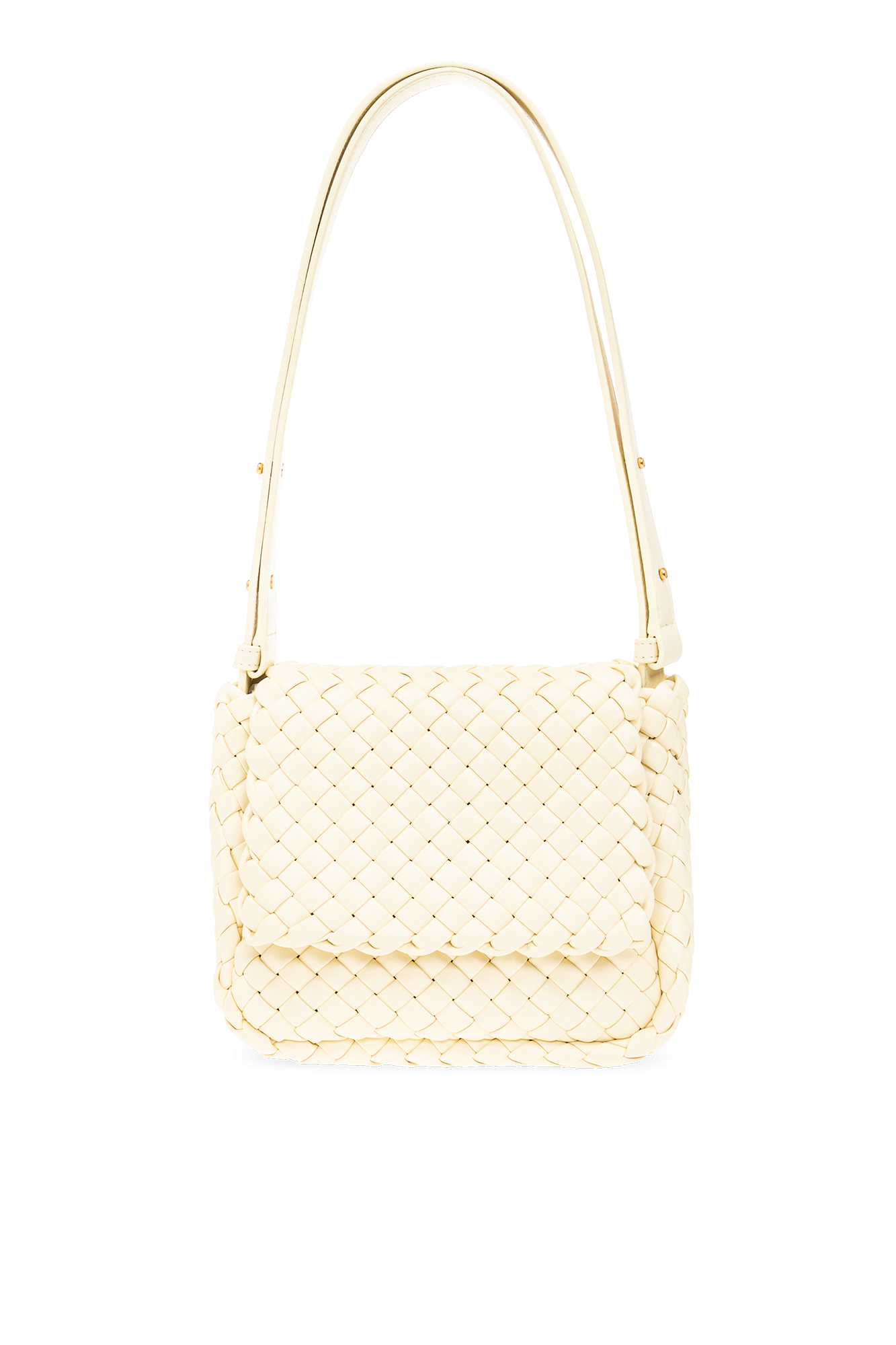 Bottega Veneta Torba Na Ramię ‘Cobble Small’, Kobiety, żółty