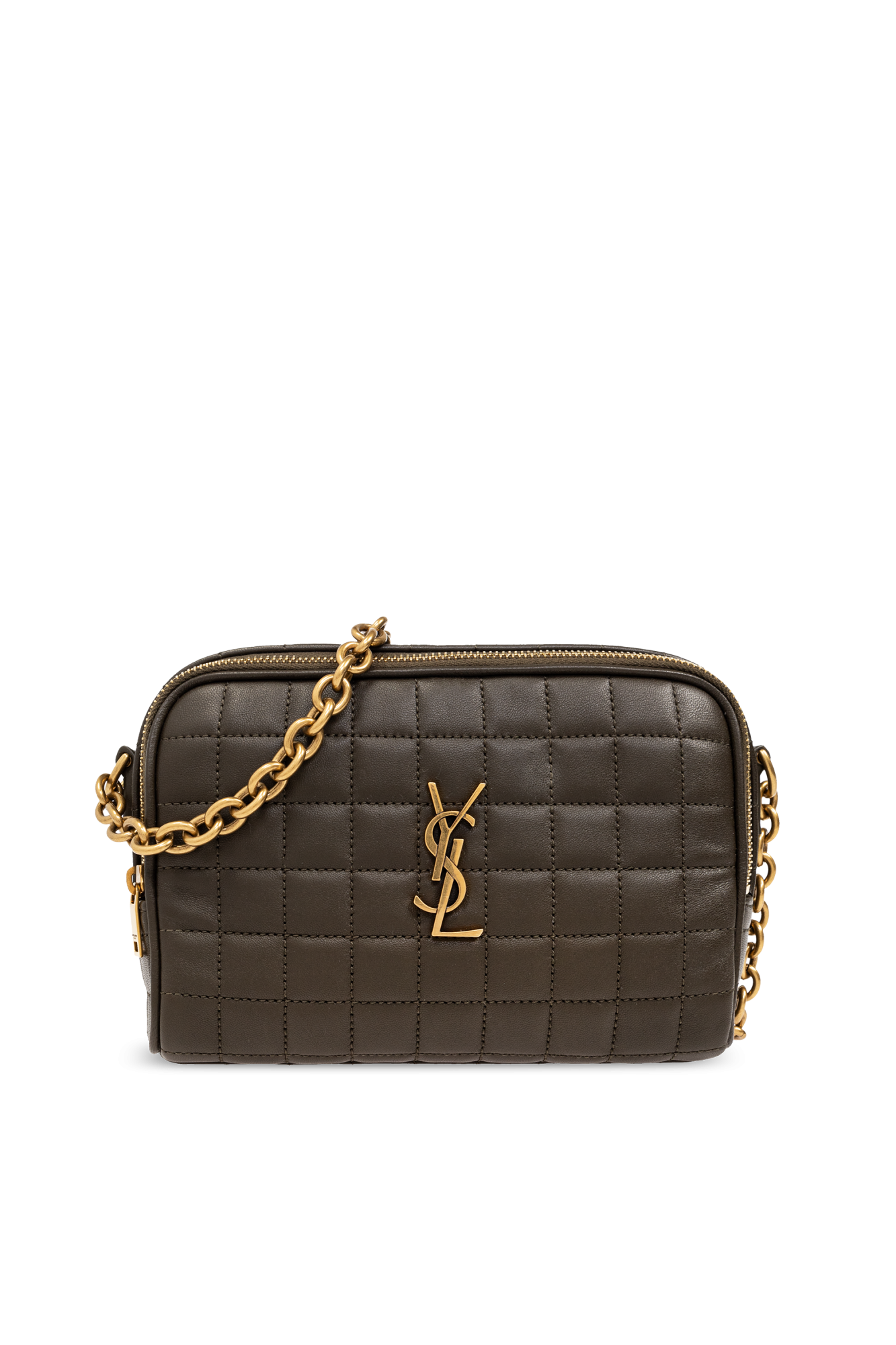 Saint Laurent Torba Na Ramię ‘ Mini Cassandre`, Kobiety, Brązowy