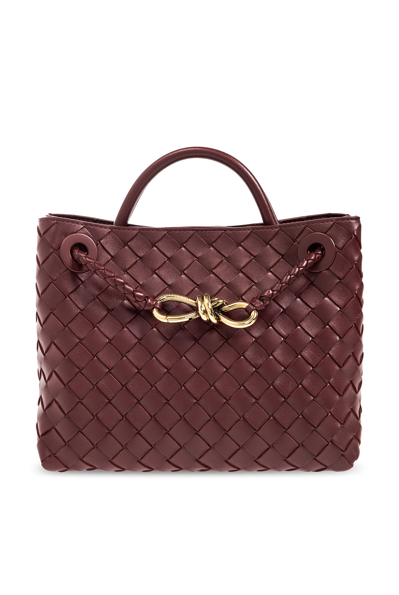 Bottega Veneta Torba Na Ramię ‘Andiamo Small’, Kobiety, Bordo