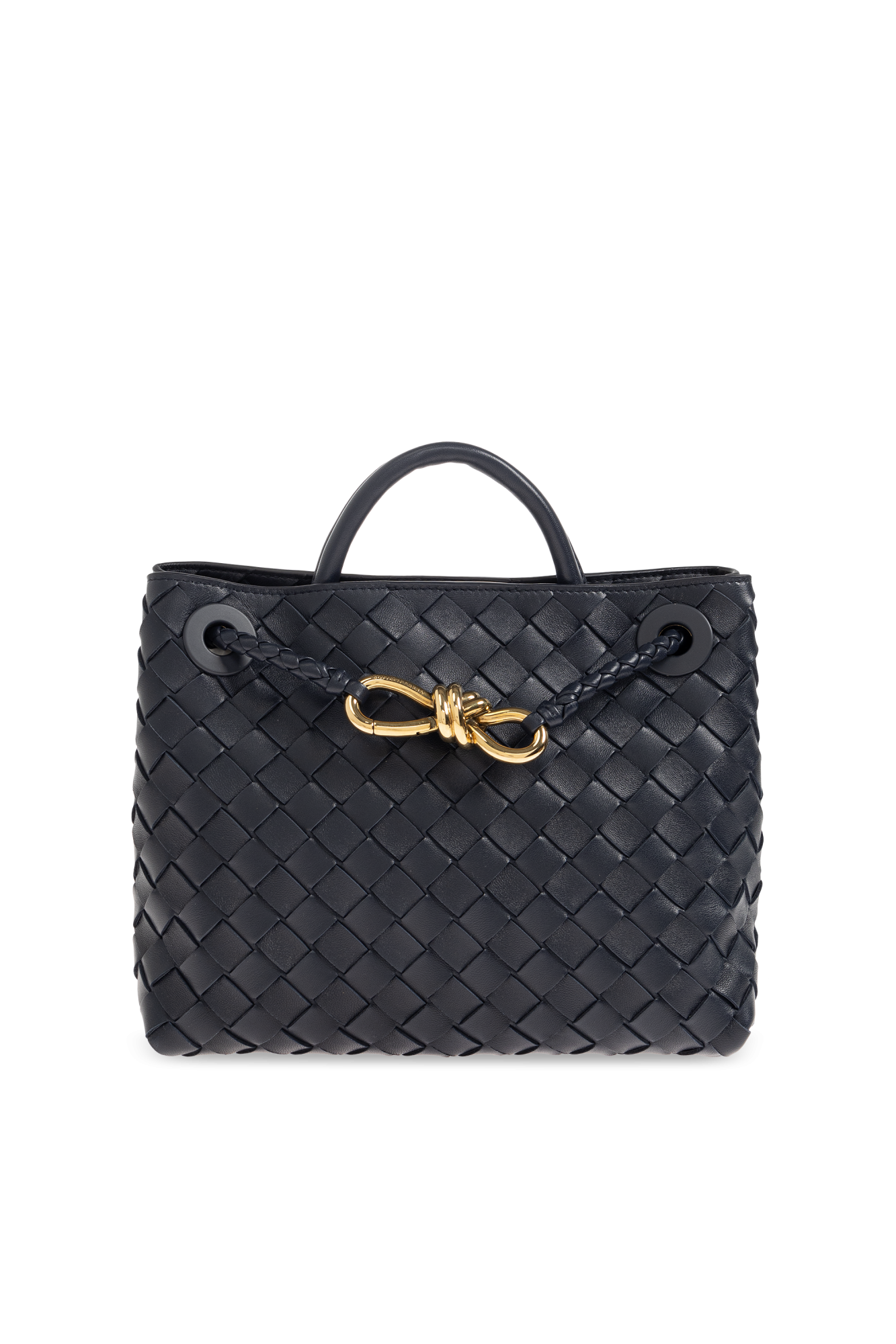 Bottega Veneta Torba ‘Small Andiamo’, Kobiety, Granatowy