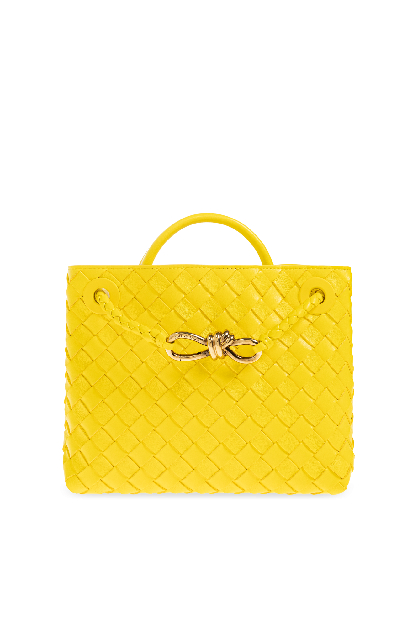 Bottega Veneta Torba Do Ręki `Andiamo Small`, Kobiety, żółty