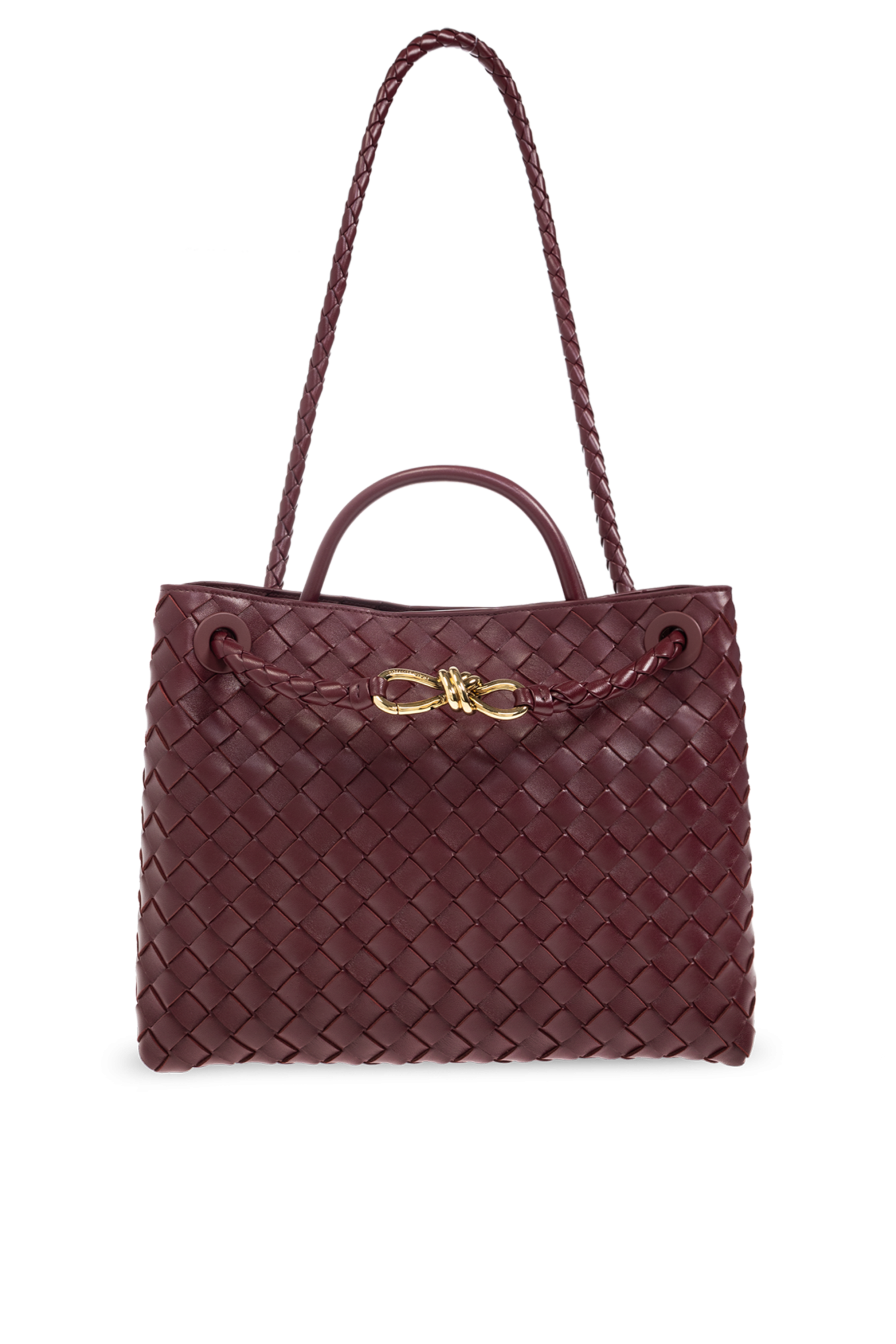 Bottega Veneta Torba  `Andiamo`, Kobiety, Bordo