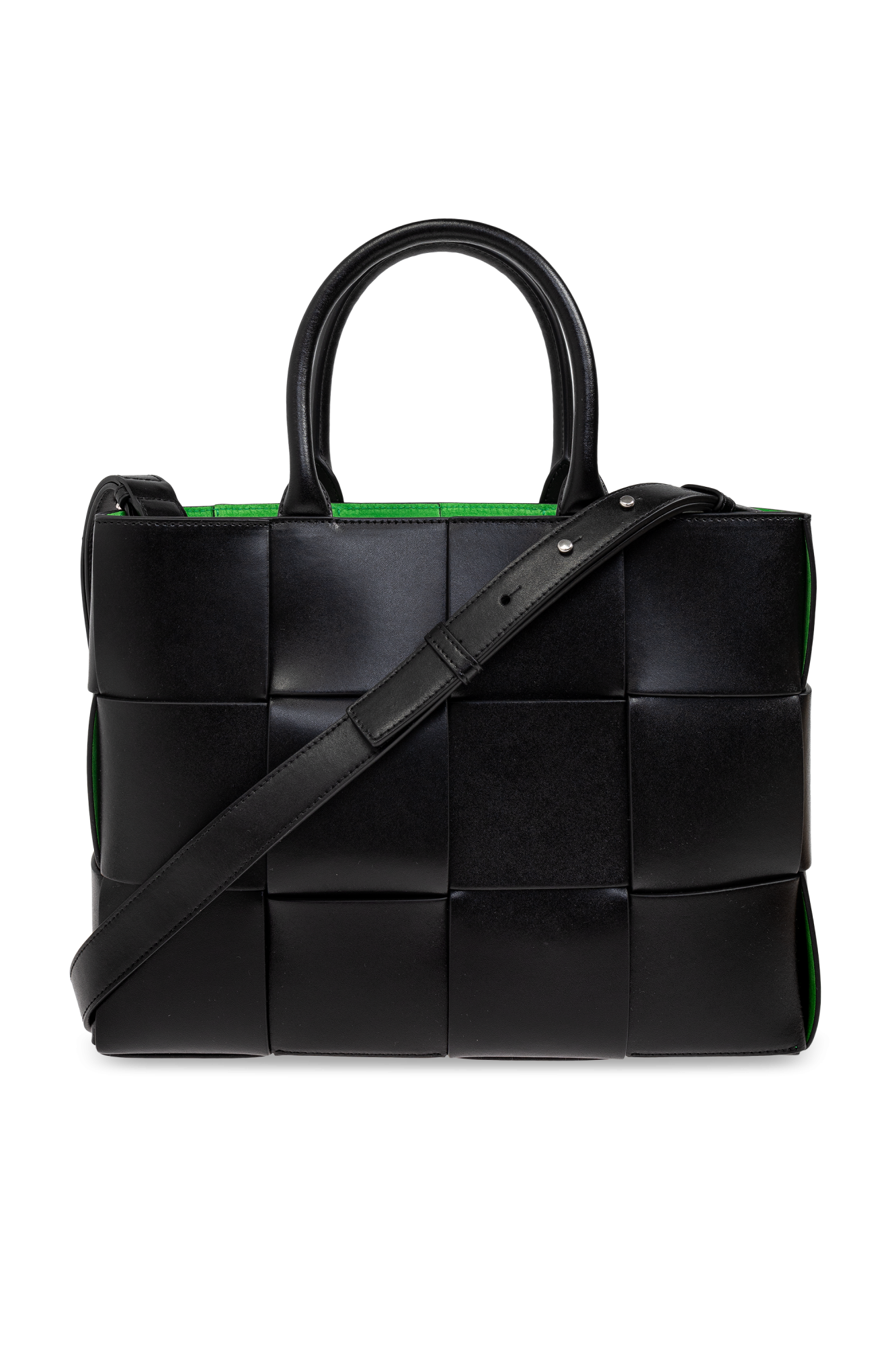 Bottega Veneta Torba Do Ręki `East-West Arco Small`, Mężczyźni, Czarny