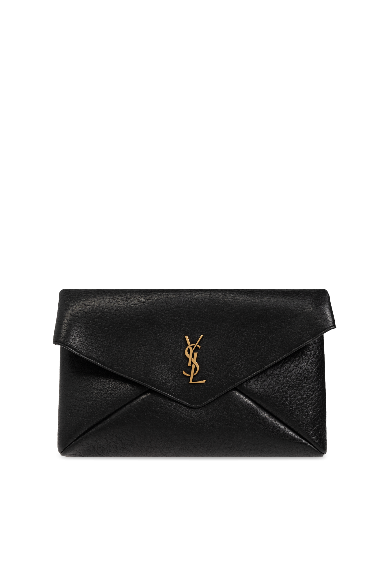 Saint Laurent Kopertówka `Large Cassandre`, Kobiety, Czarny