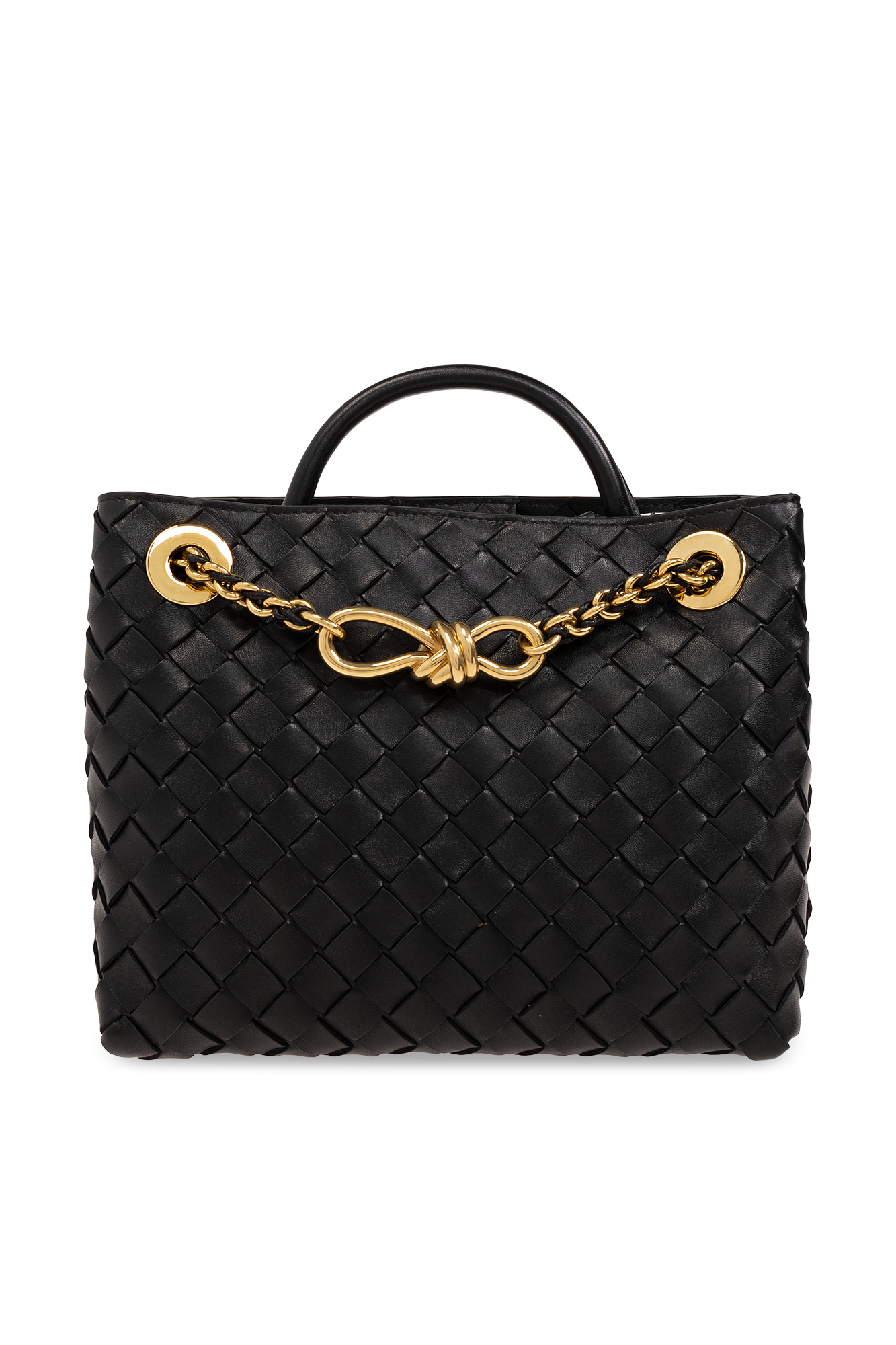 Bottega Veneta Torba Na Ramię ‘Andiamo Small’, Kobiety, Czarny