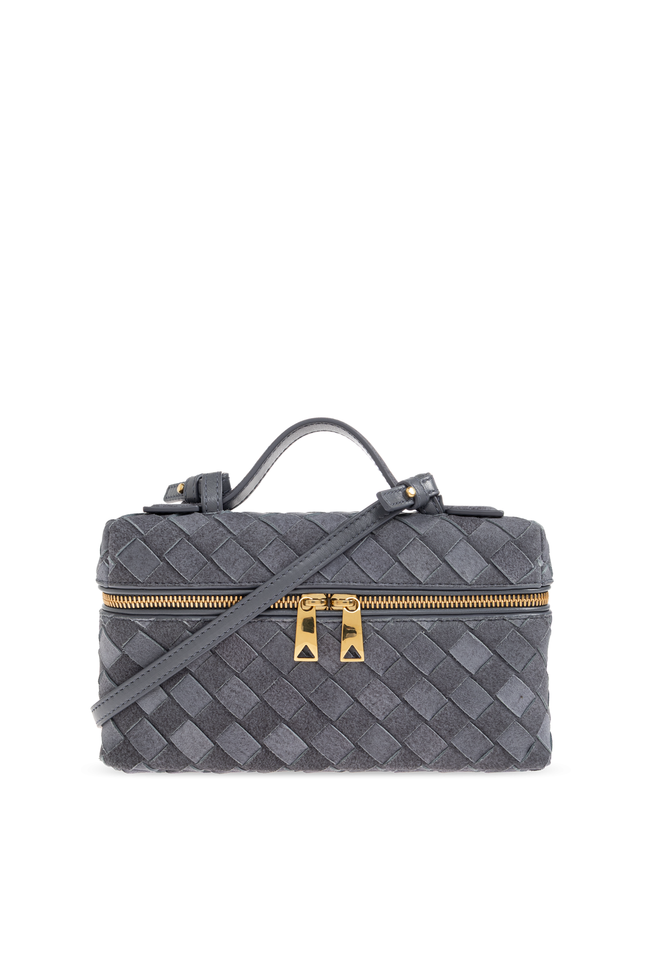 Bottega Veneta Torba Do Ręki ‘Bang Bang Mini’, Kobiety, Szary