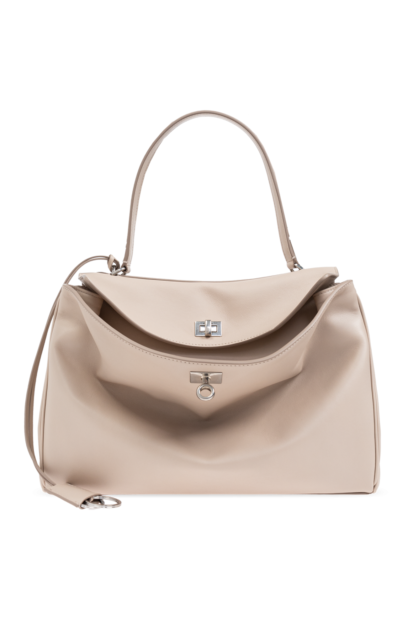 Balenciaga Torba `Rodeo Medium`, Kobiety, Kremowy