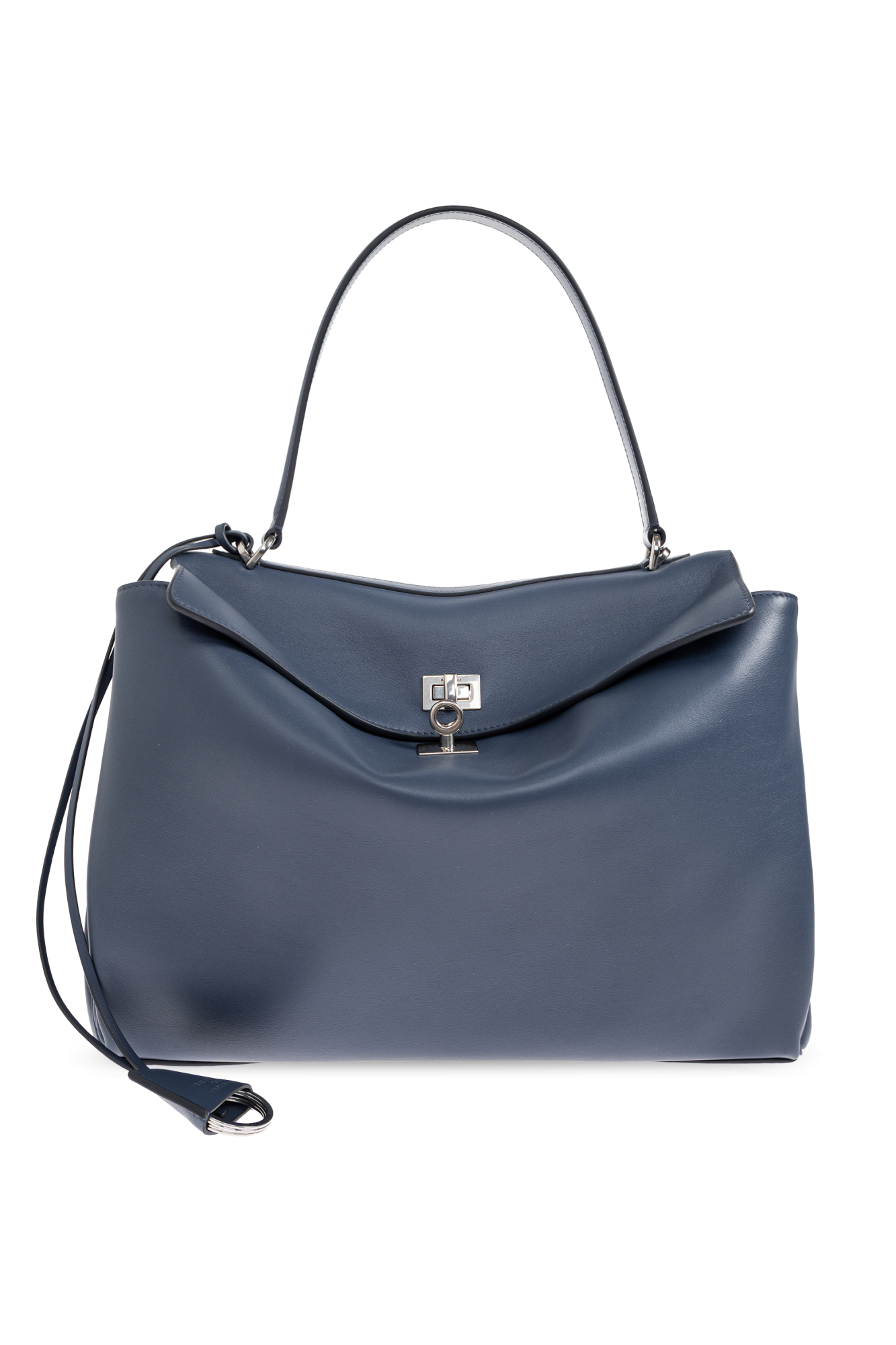 Balenciaga Torba Do Ręki ‘Rodeo Medium’, Kobiety, Granatowy