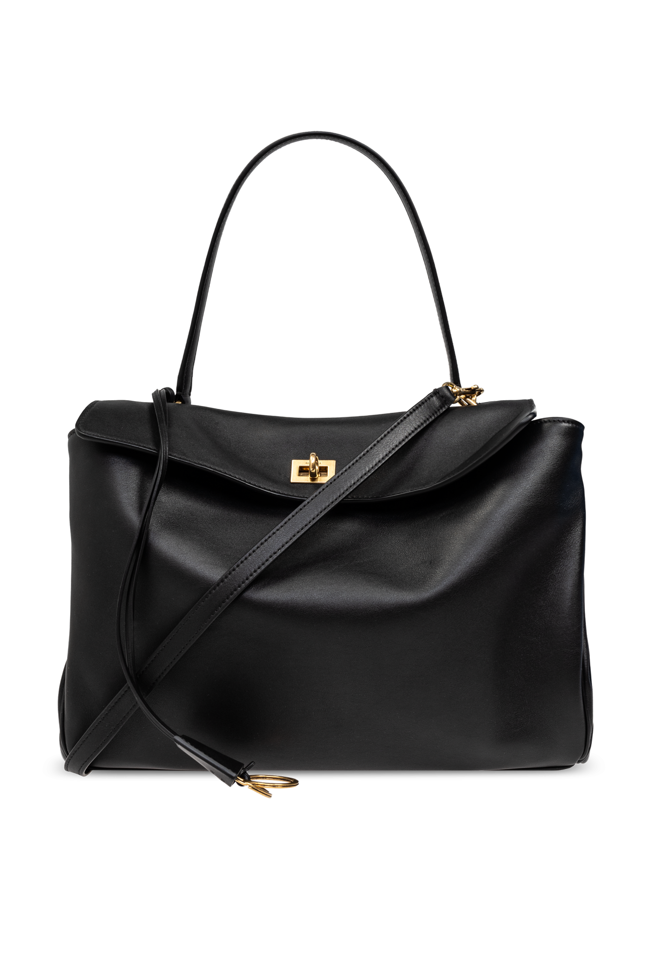 Balenciaga Torba Na Ramię ‘Rodeo Medium’, Kobiety, Czarny