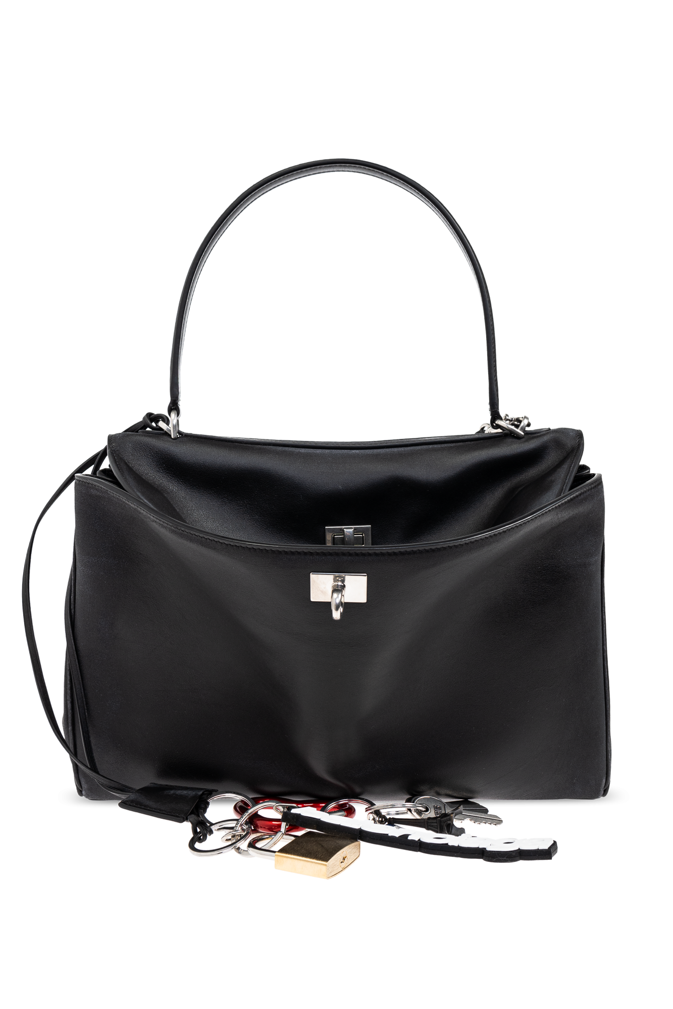 Balenciaga Torba 'Rodeo Medium`, Kobiety, Czarny