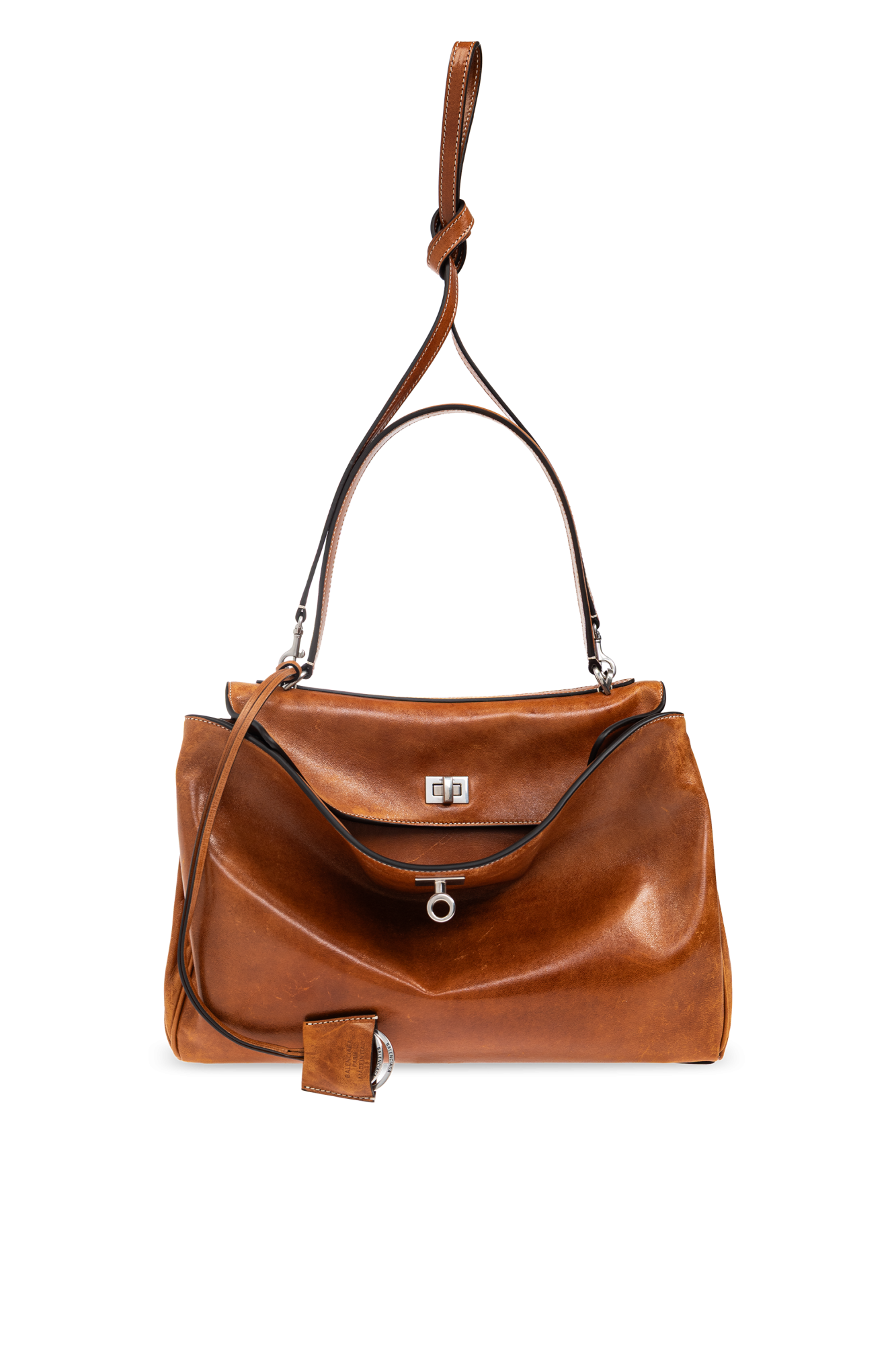 Balenciaga Torba Do Ręki `Rodeo Medium`, Kobiety, Brązowy