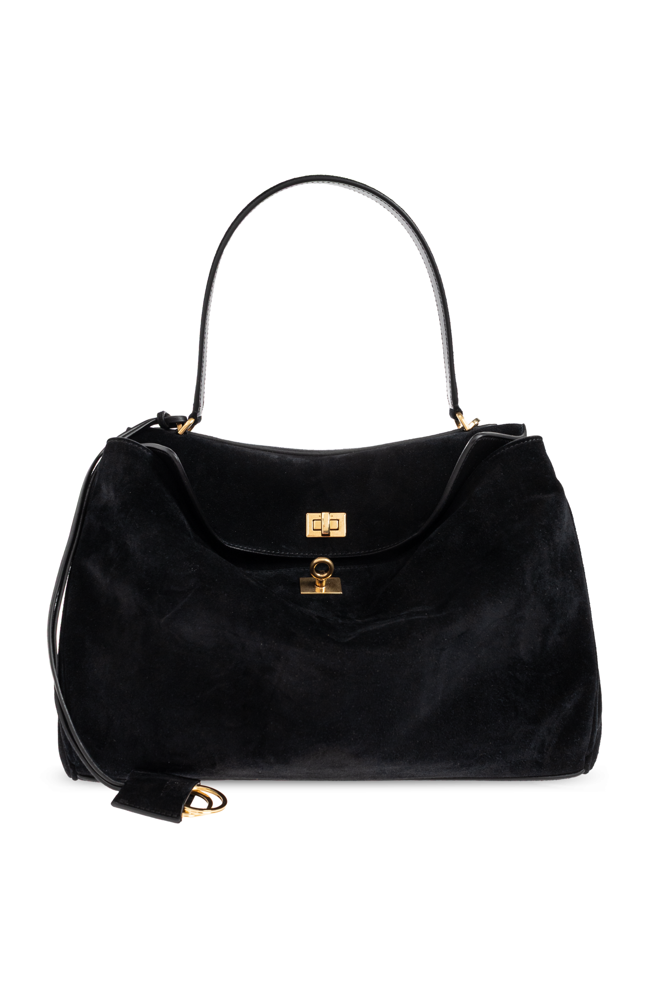 Balenciaga Torba `Rodeo Medium`, Kobiety, Czarny