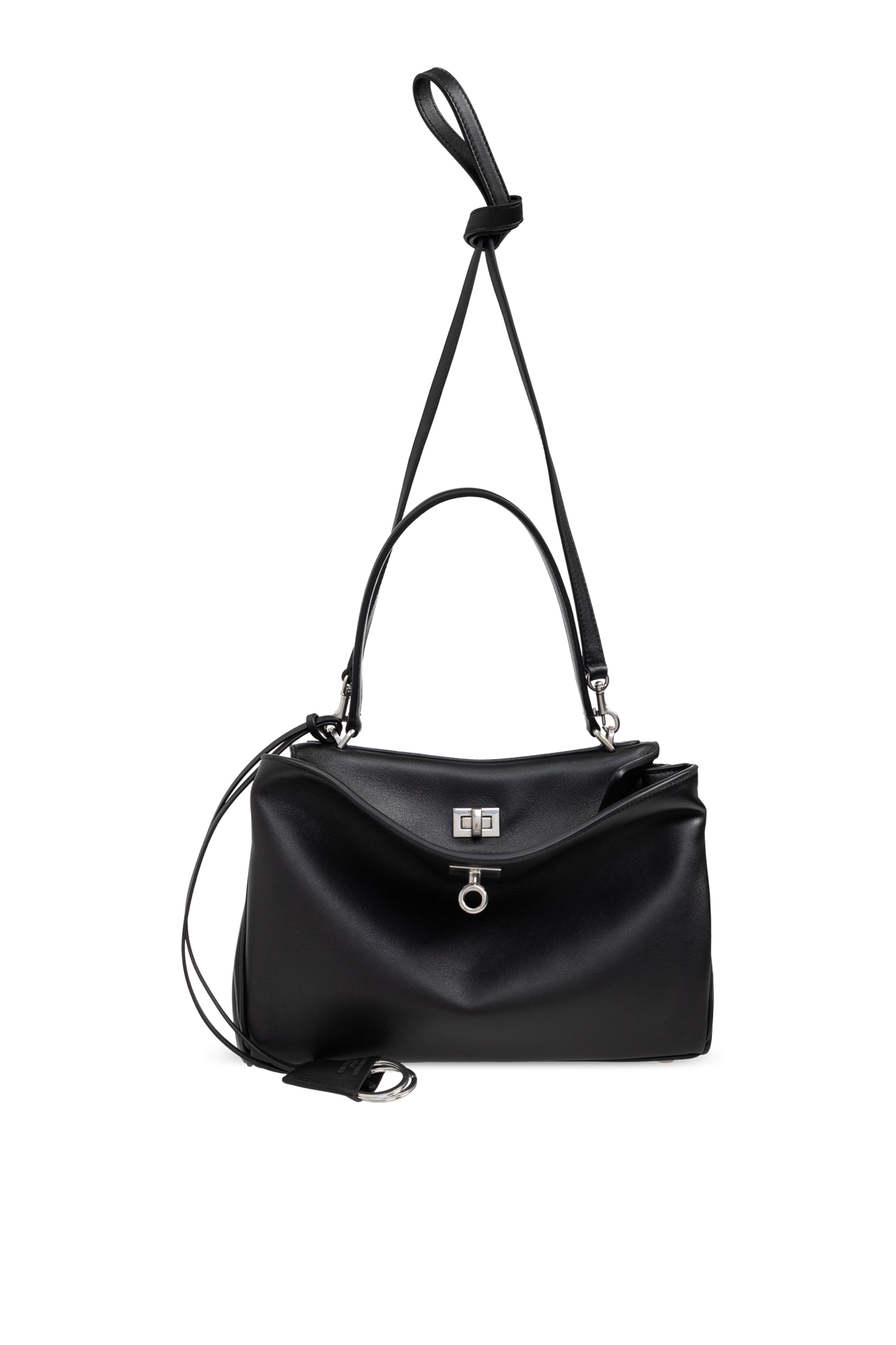 Balenciaga Torba Na Ramię `Rodeo Small`, Kobiety, Czarny