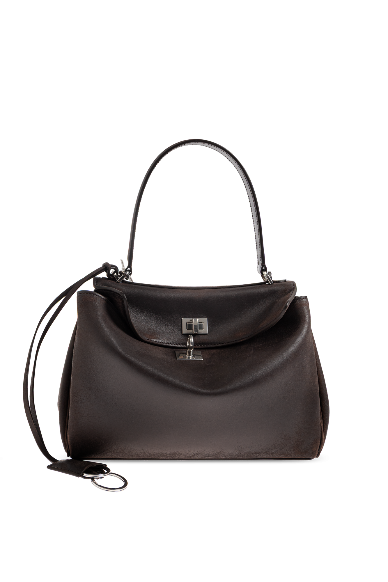 Balenciaga Torba Do Ręki ‘Rodeo Small’, Kobiety, Brązowy