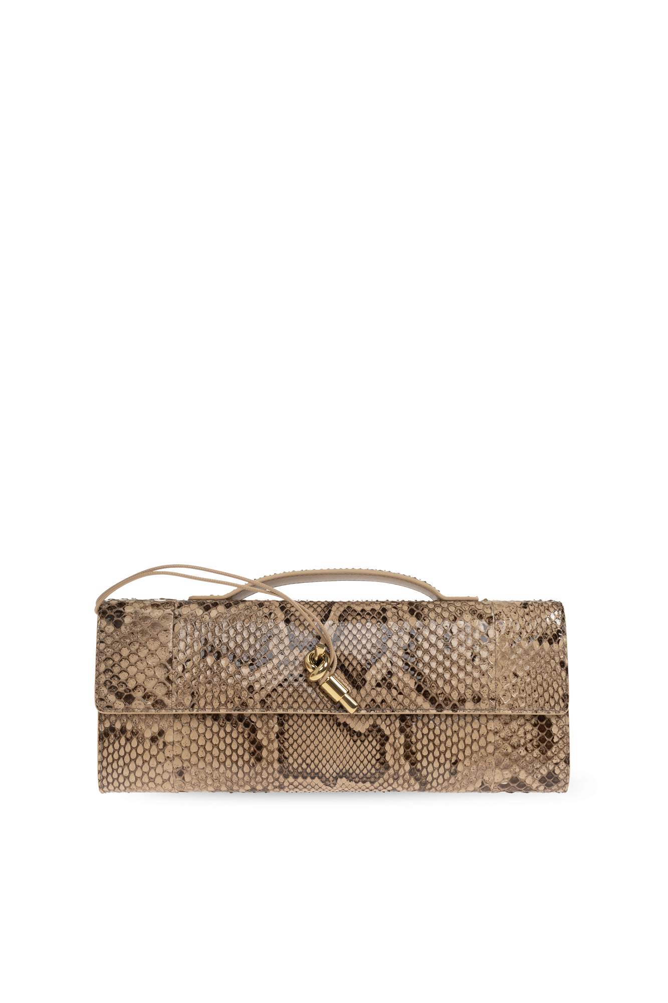Bottega Veneta Kopertówka `Andiamo`, Kobiety, Brązowy