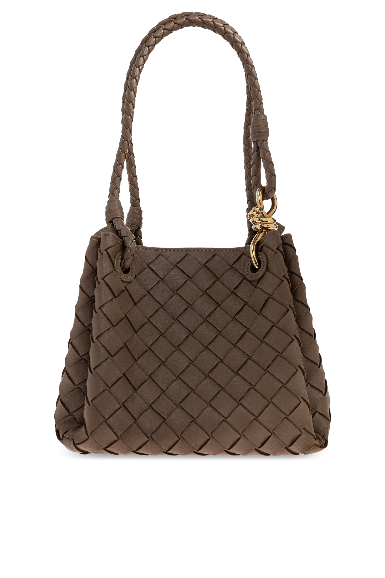 Bottega Veneta Torba Do Ręki `Parachute Small`, Kobiety, Brązowy