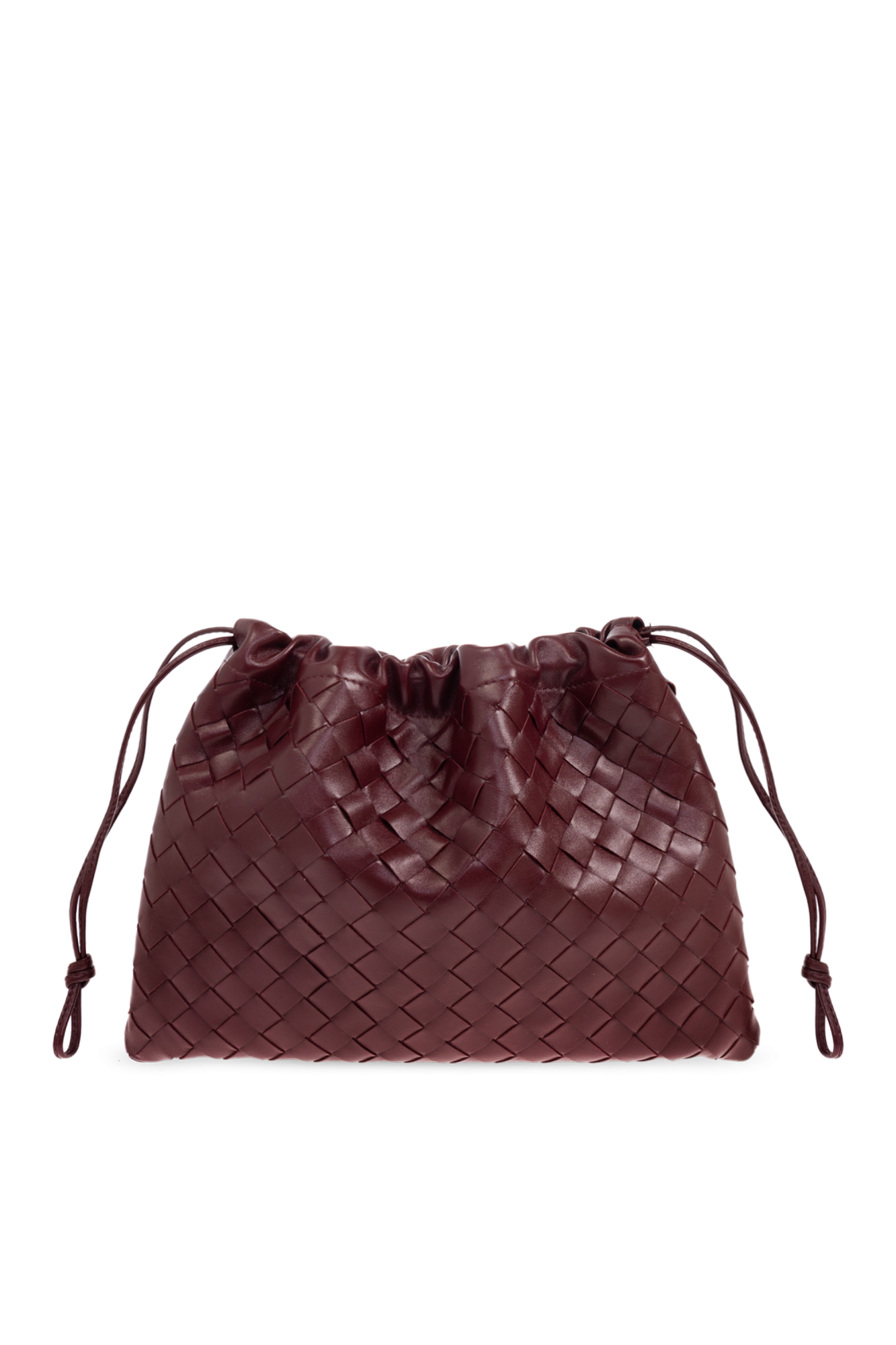 Bottega Veneta Torba Do Ręki `Medium Dustbag`, Kobiety, Bordo