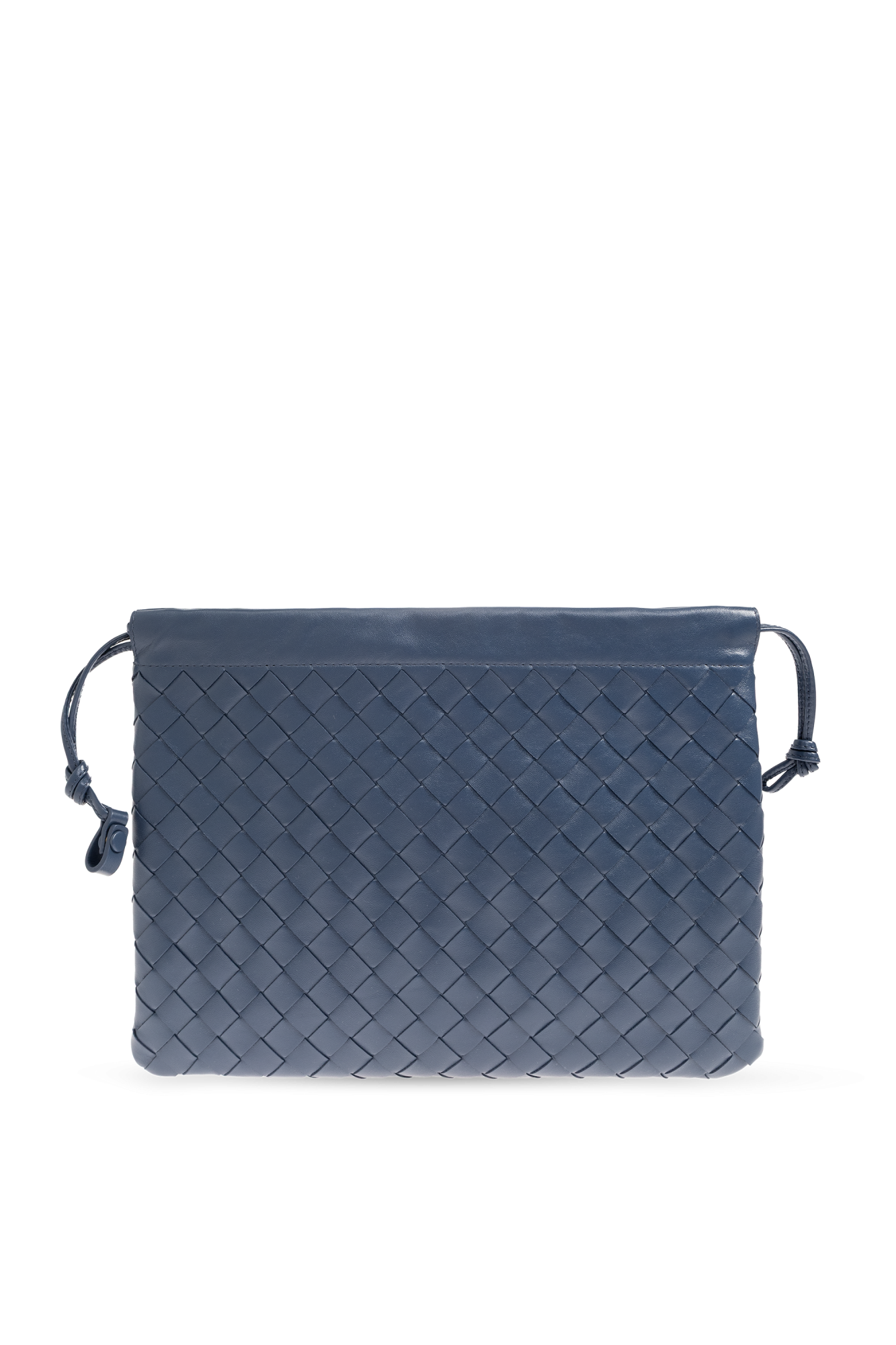Bottega Veneta Skórzana Torba Do Ręki, Kobiety, Niebieski