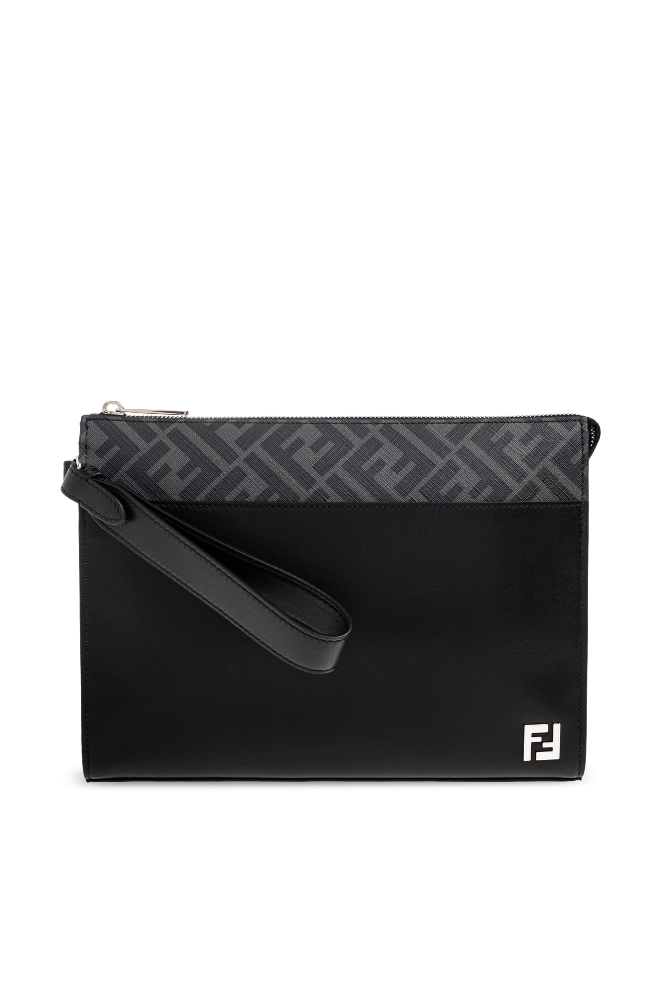 Fendi Torba Do Ręki, Mężczyźni, Czarny