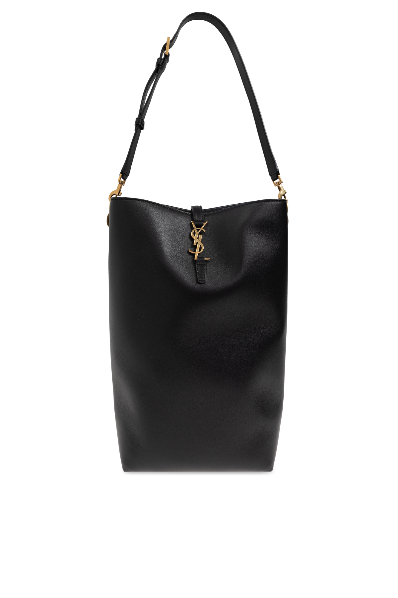 Saint Laurent Torba `LE 37 Long` Typu `shopper`, Kobiety, Czarny