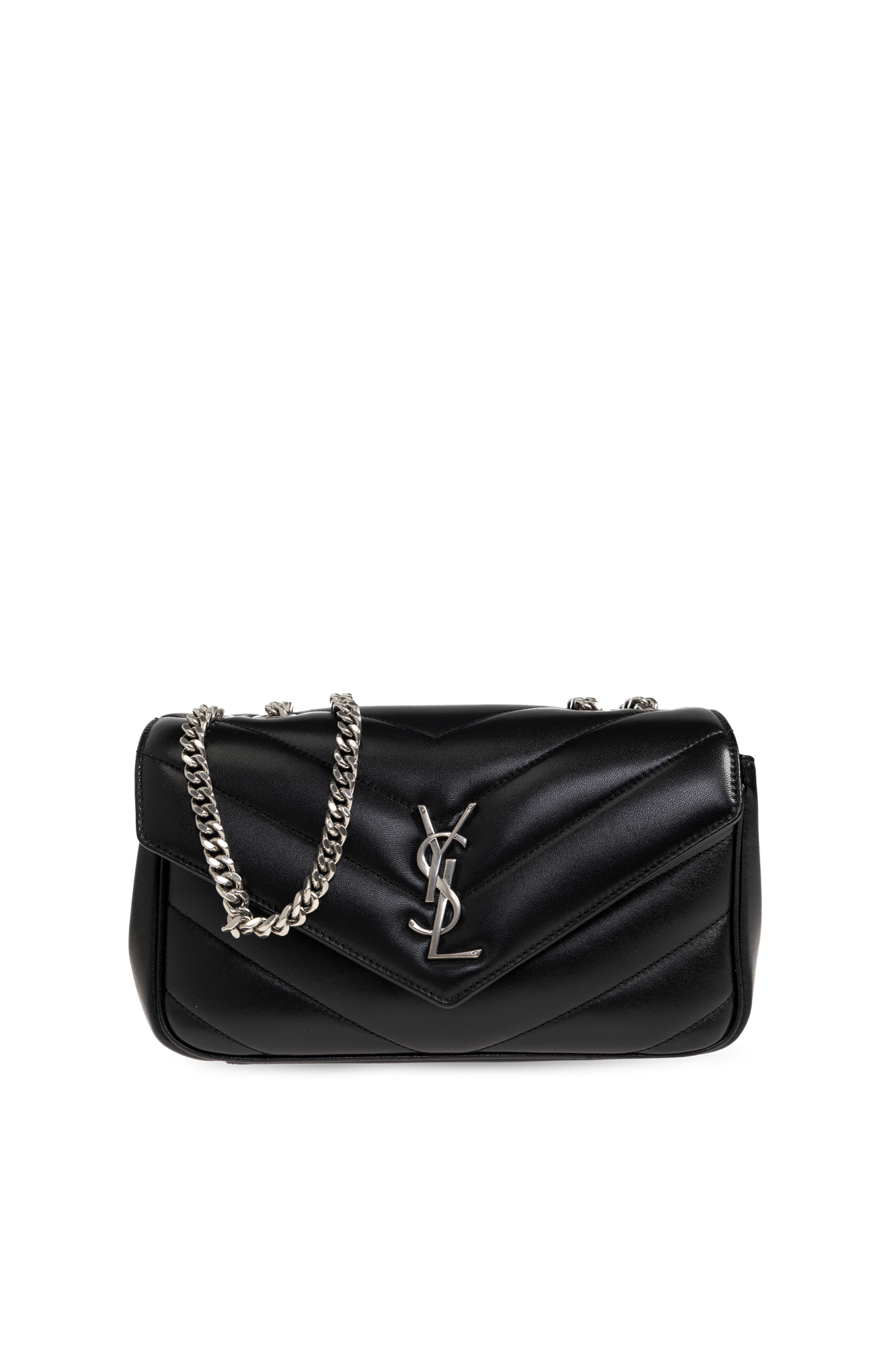 Saint Laurent Torba Na Ramię ‘Loulou Small’, Kobiety, Czarny